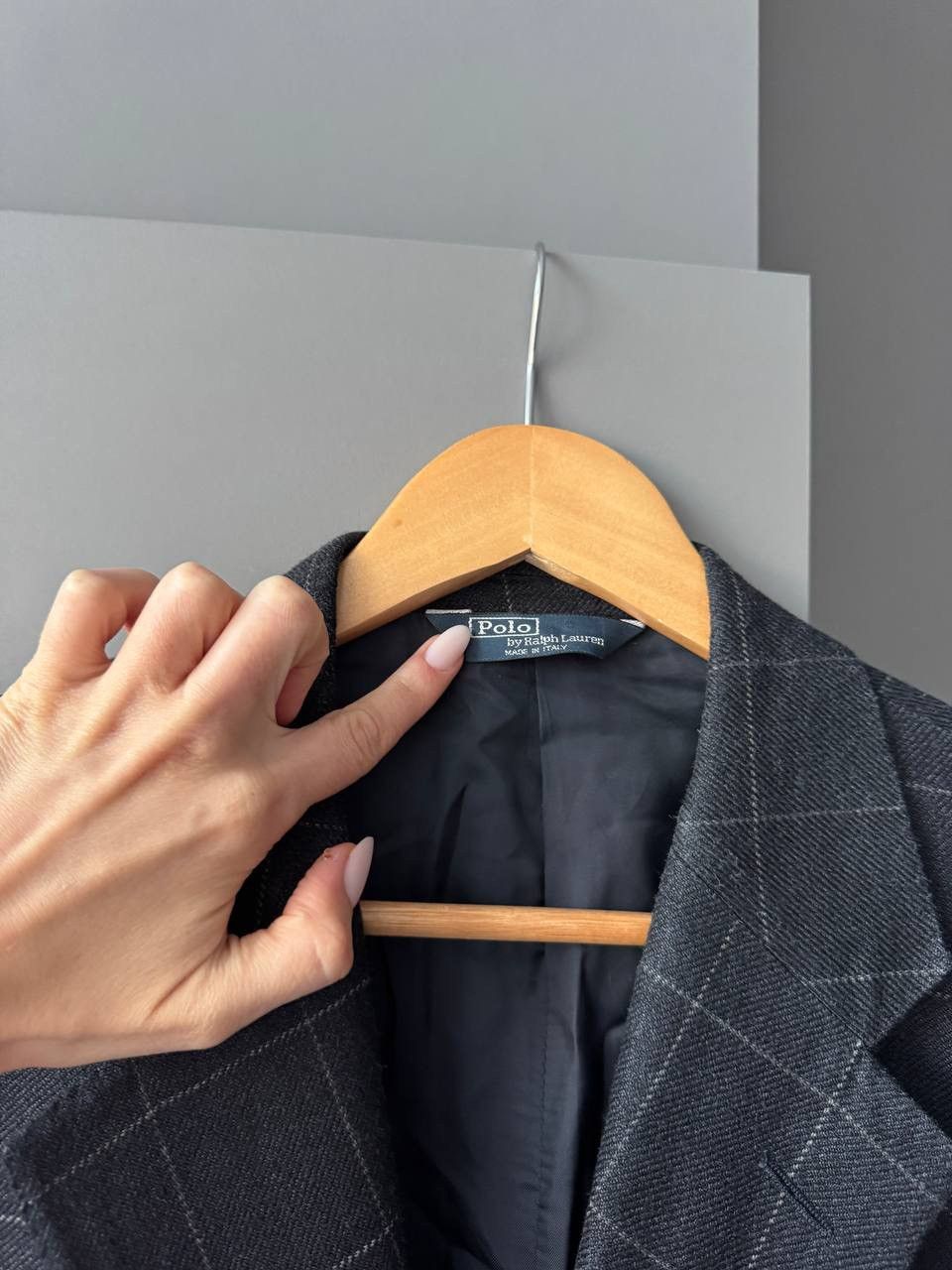 Polo Ralph Lauren Vintage Polo Ralph Lauren Check Blazer Jacket Size 54R - 6 Thumbnail