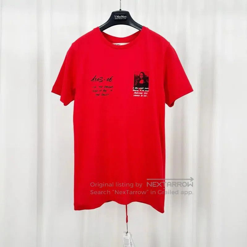 Off-White Off-White Summer Red Logo T-Shirt . Size XS / US 0-2 / IT 36-38 - 1 Thumbnail