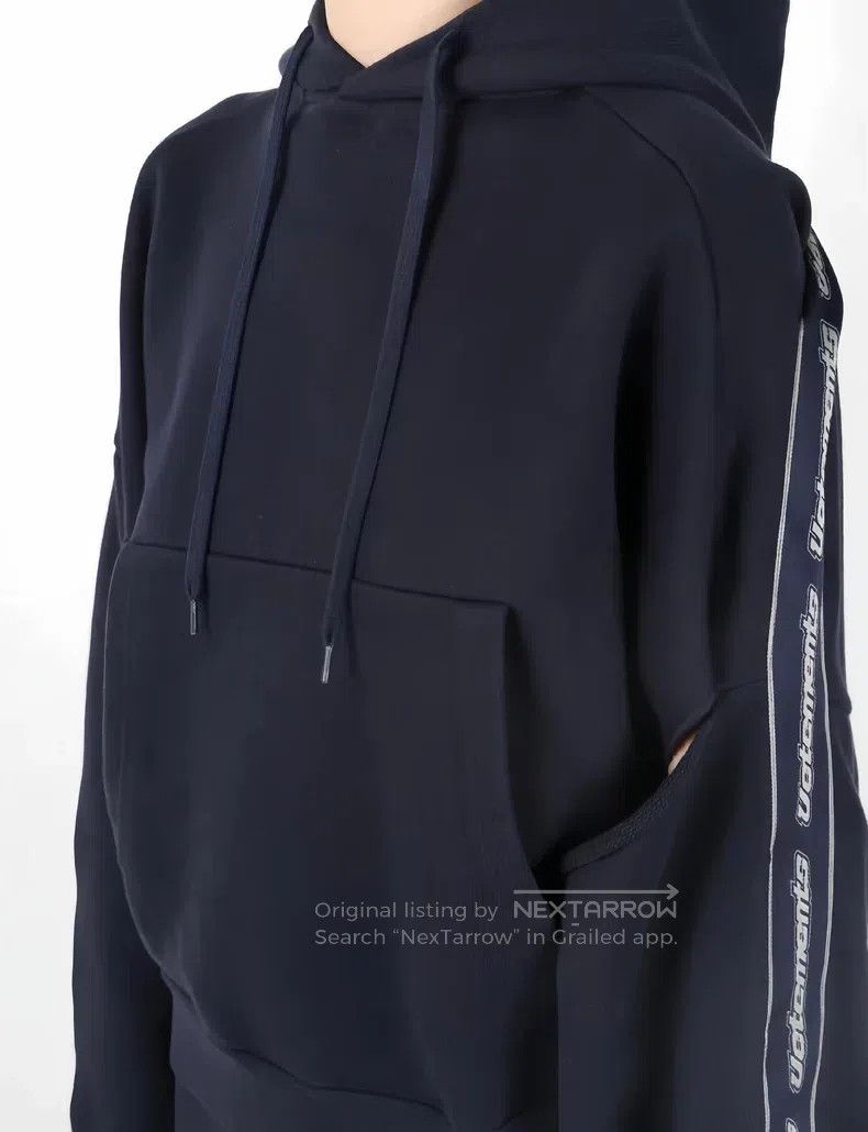 Vetements Vetements Navy Blue Ribbon Design Hoodie Size US S / EU 44-46 / 1 - 3 Thumbnail