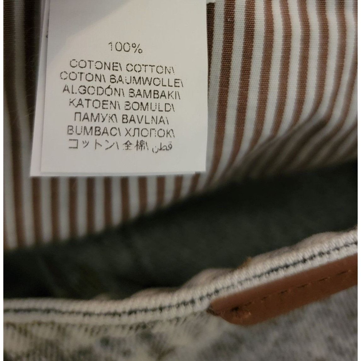Brunello Cucinelli Brunello Cucinelli Men’s Grey/Black Acid Wash Jeans – IT Siz Size US 32 / EU 48 - 10 Thumbnail
