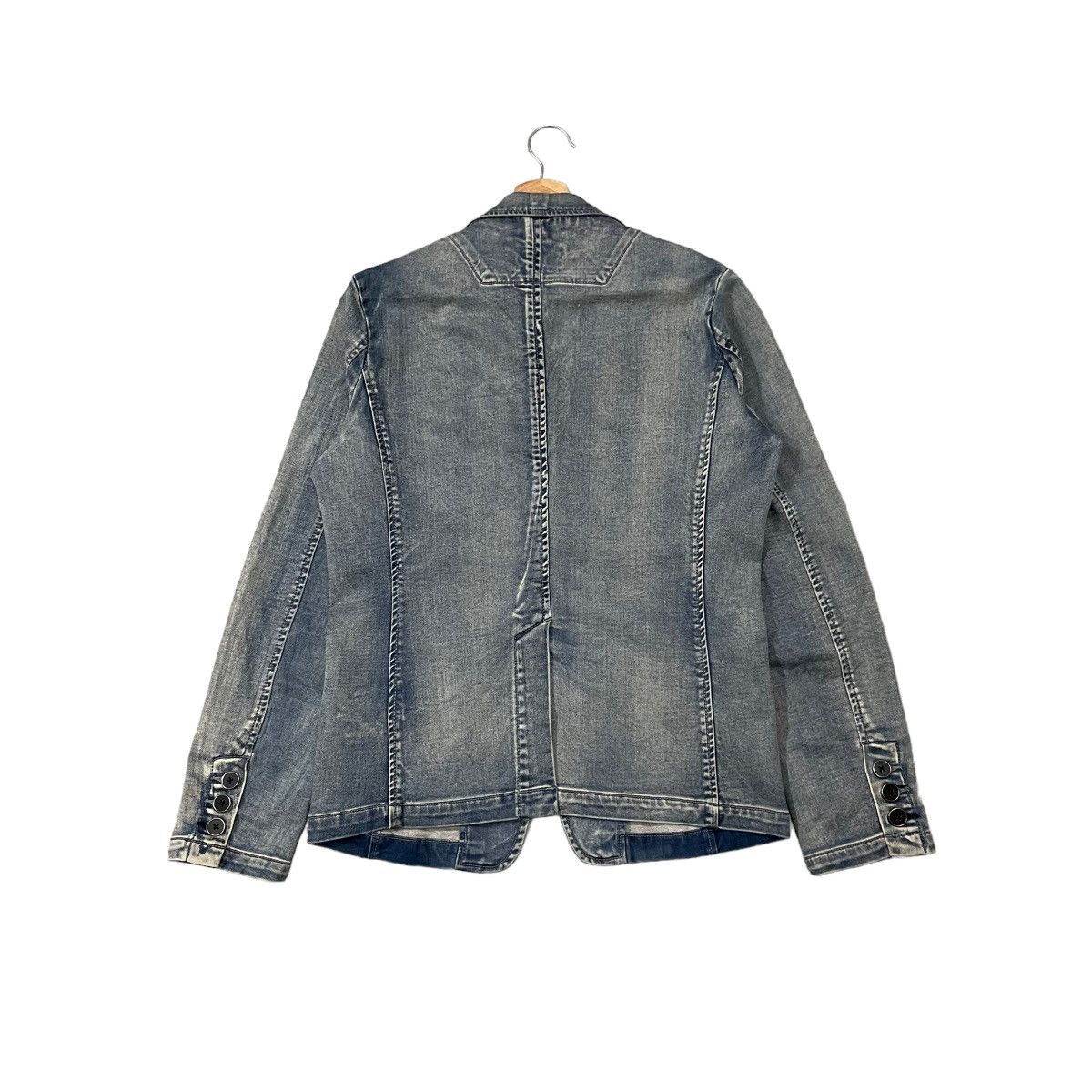 semanticdesign Vintage Semantic Design Denim Style Single Button Jacket Size US L / EU 52-54 / 3 - 10 Thumbnail