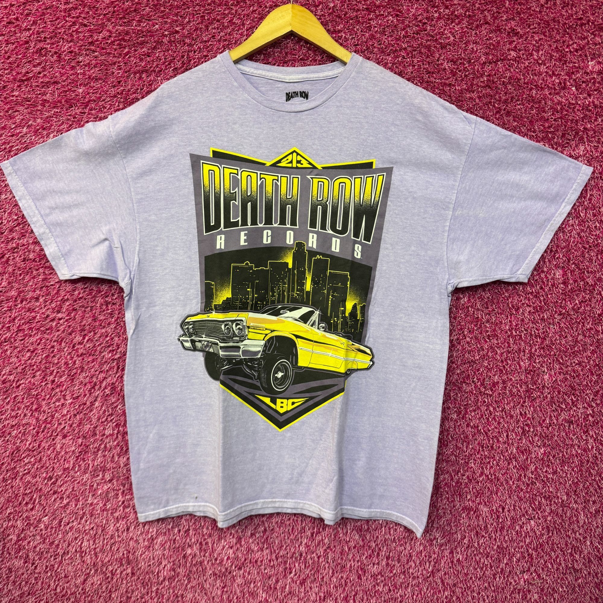 Death Row Records Death Row Records LBC Low Rider Rap Record Label Tee 1X/2X Size US XXL / EU 58 / 5 - 1 Thumbnail
