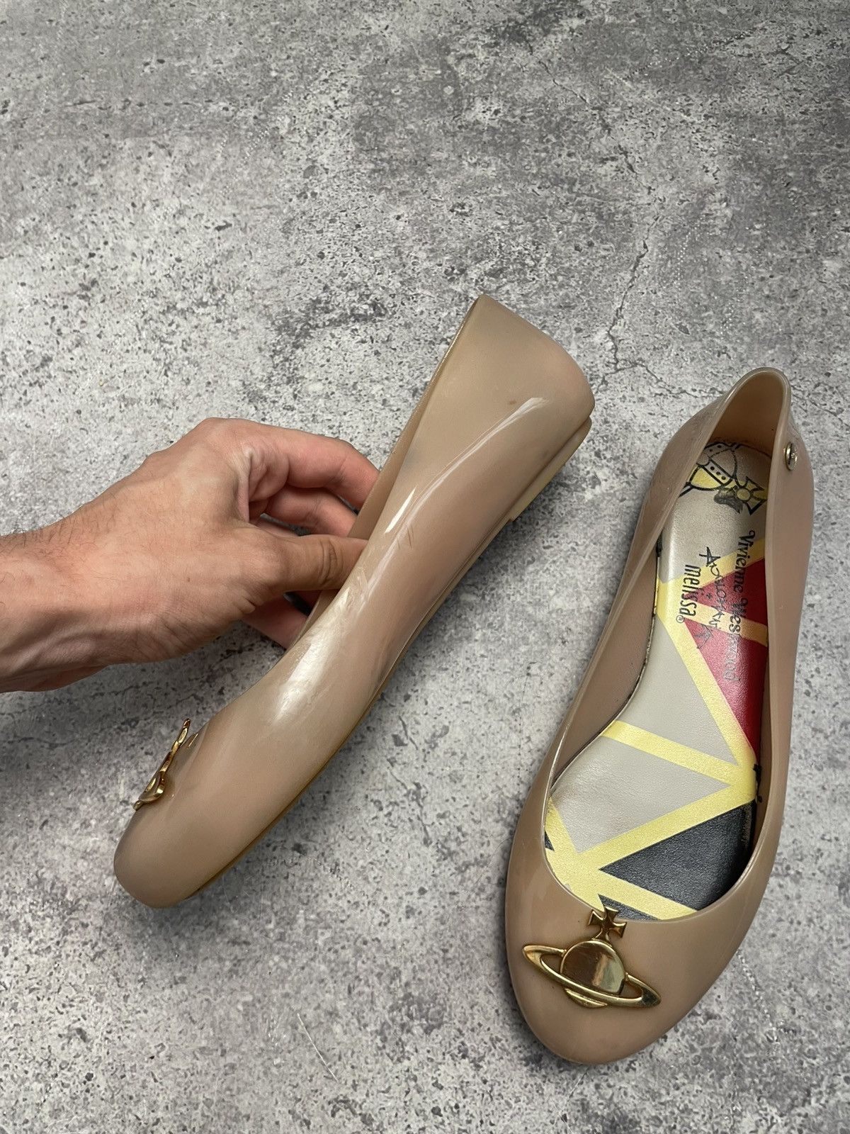 Vivienne Westwood Mellisa Anglomania Balet Orb Flats