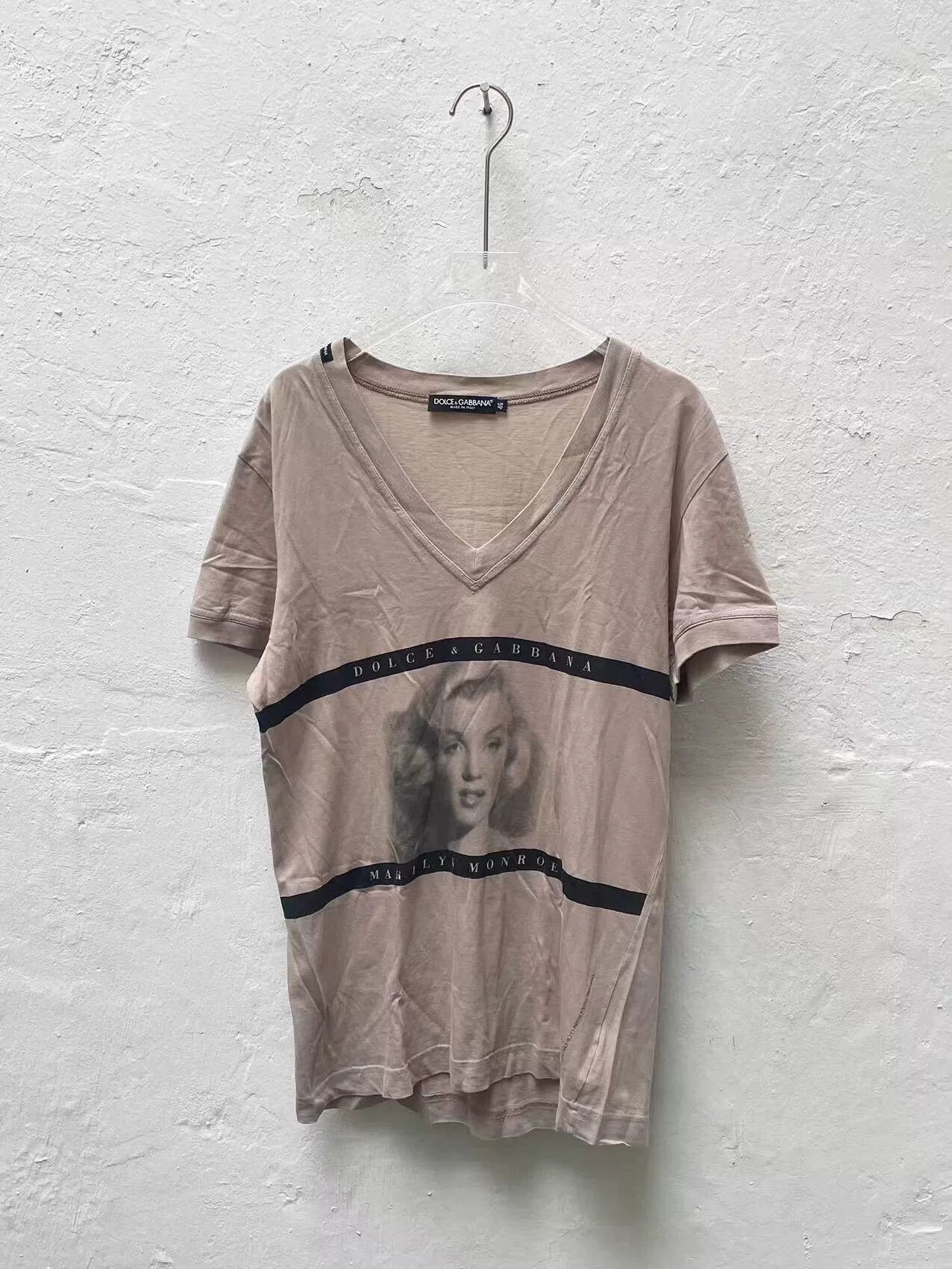 Dolce & Gabbana Dolce & Gabbana Marilyn Monroe T-Shirt Size M / US 6-8 / IT 42-44 - 1 Thumbnail