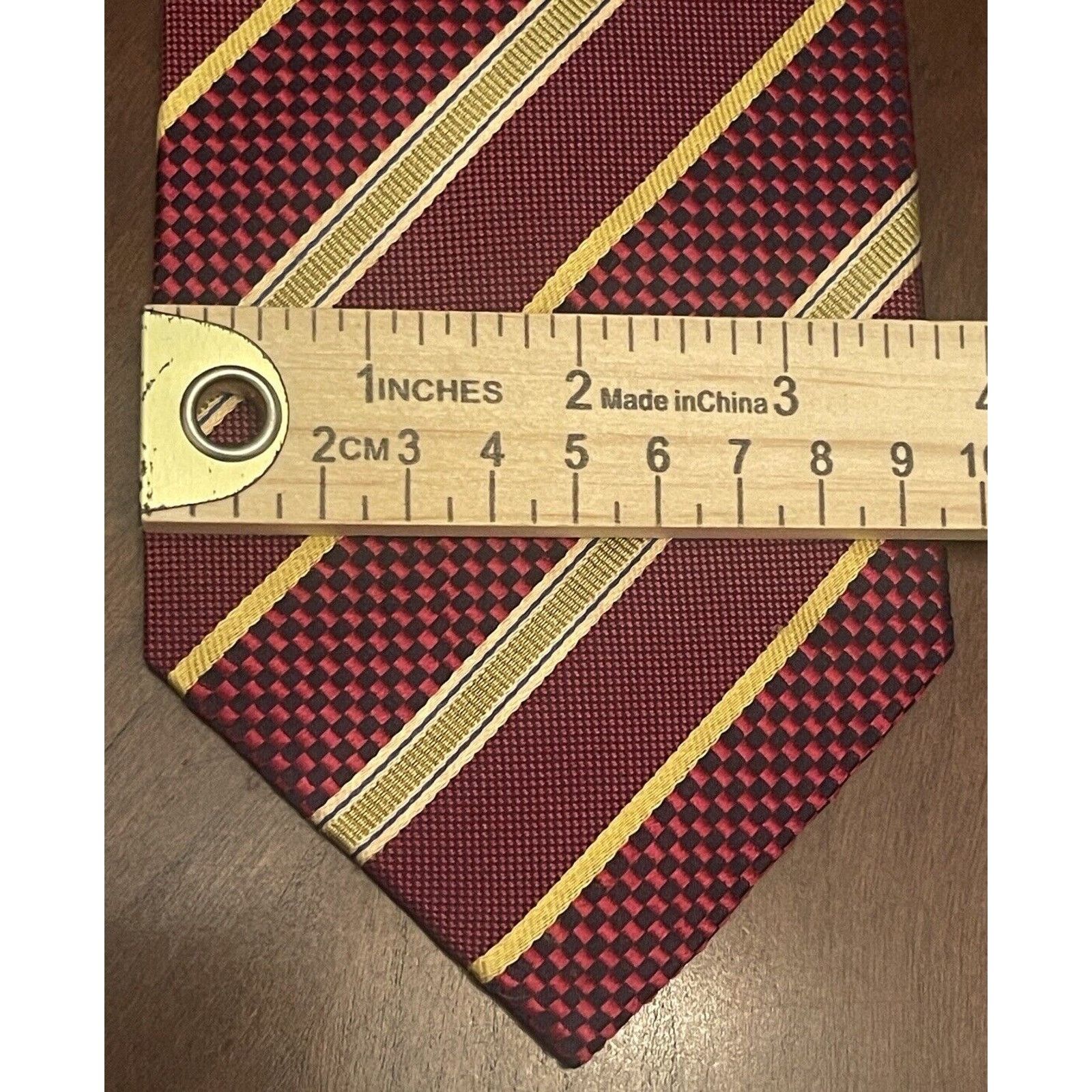 Other Belisi 100% Silk Hand Made Men’s Neck Tie Made In China Size ONE SIZE - 4 Thumbnail