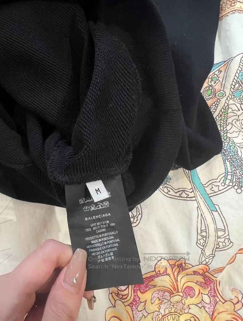 Balenciaga Balenciaga Sweatshirt with rainbow lettering logo, very tr Size US M / EU 48-50 / 2 - 2 Thumbnail