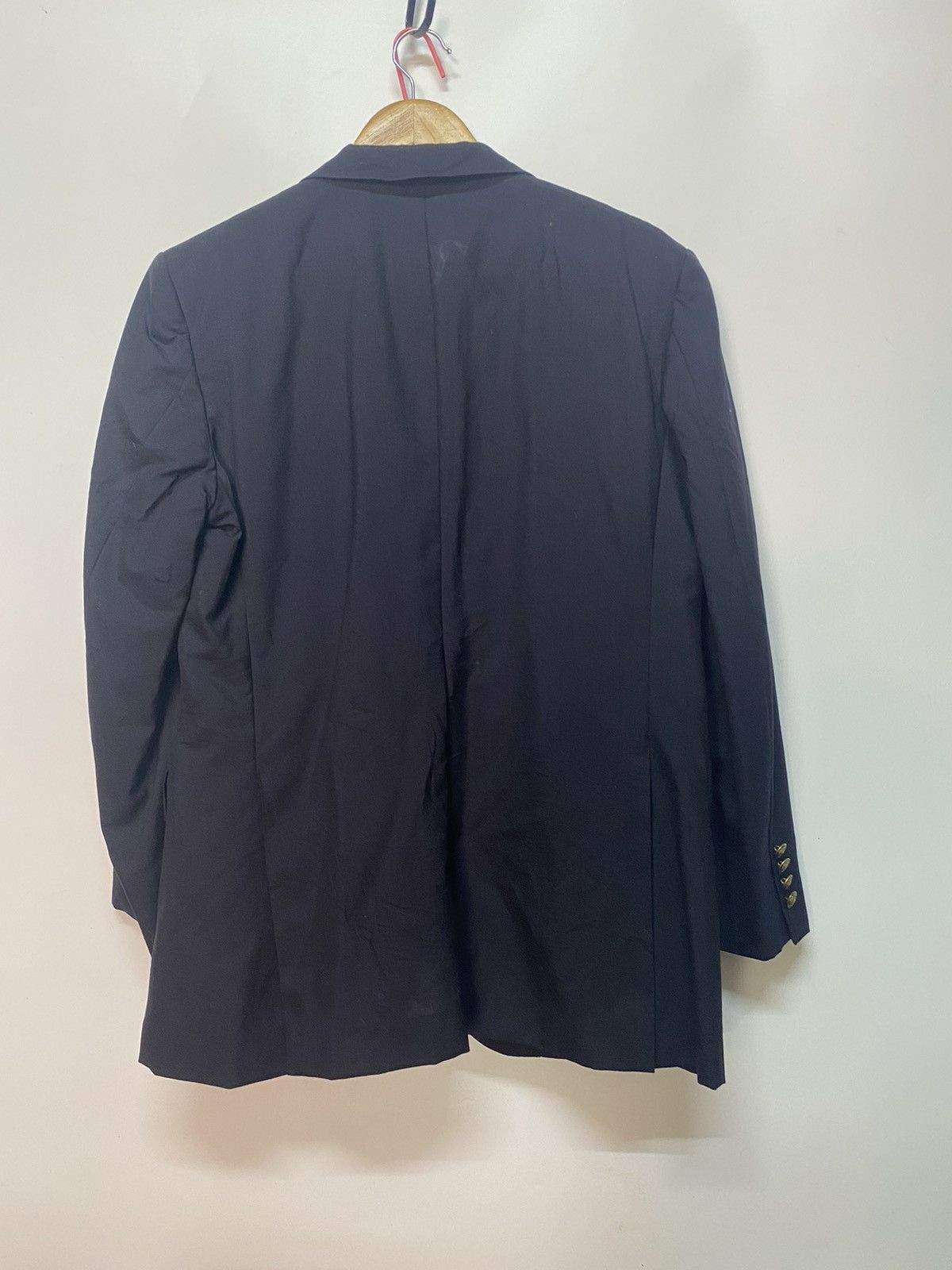 Burberry × Designer × Vintage Vintage Burberry London Blazer Coat Jacket Size US L / EU 52-54 / 3 - 3 Thumbnail