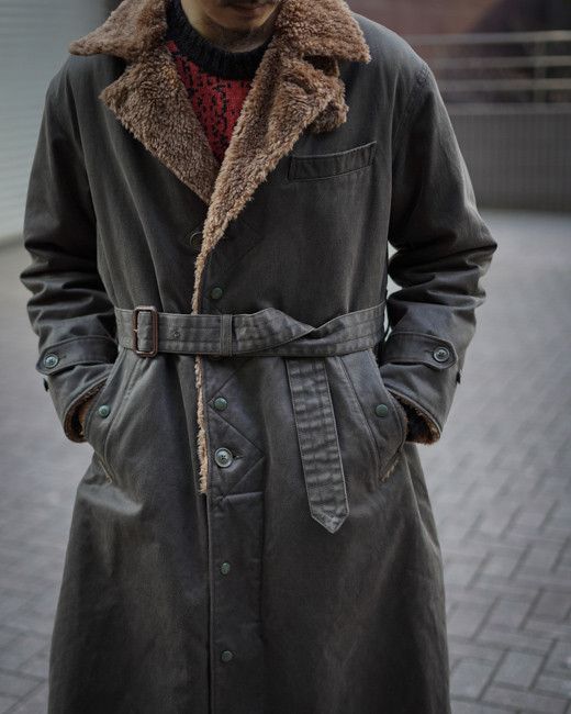 Engineered Garments Storm Coat-Coated Twill-Dk.Olive Size US M / EU 48-50 / 2 - 6 Thumbnail