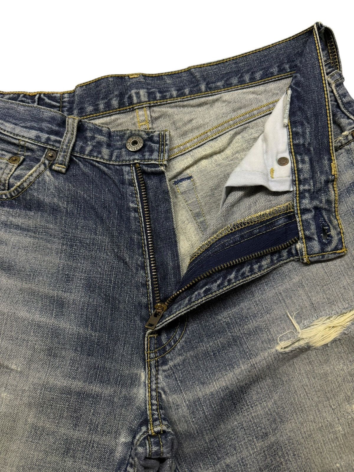 Levi's Vintage Levi’s 502 Japan Denim Jeans | Vintage Fade | 30 Size US 30 / EU 46 - 9 Thumbnail