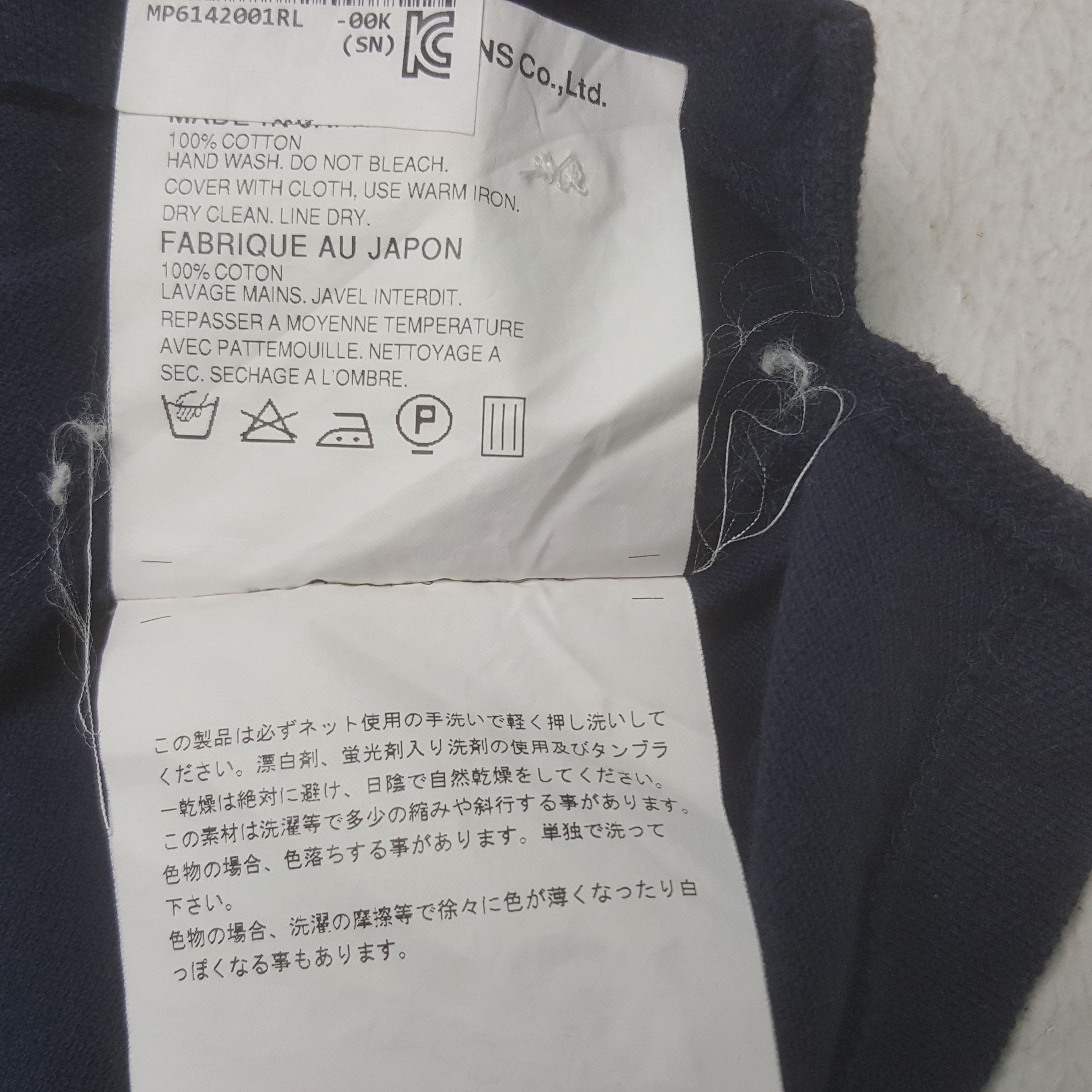 Comme des Garcons PLAY × Japanese Brand × Vintage Vintage AW2016 Comme des Garcons PLAY Polos Shirt Size US M / EU 48-50 / 2 - 7 Thumbnail