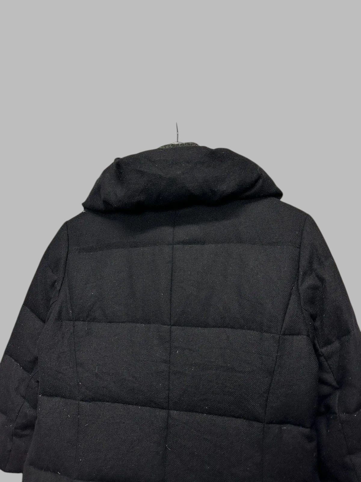 KMRii Raffia Black Wool Coat Elegant Minimalist Longline Style Size US M / EU 48-50 / 2 - 12 Thumbnail