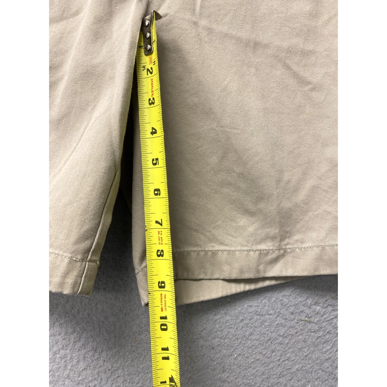 J.Crew VINTAGE J.CREW Women's Chino Shorts Casual Cotton Size 0 Beige Size 25" / US 0 / IT 36 - 6 Thumbnail