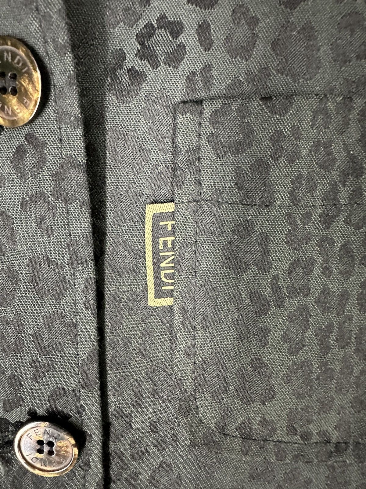 Fendi Vintage Fendi Leopard Jacket Size US M / EU 48-50 / 2 - 6 Thumbnail