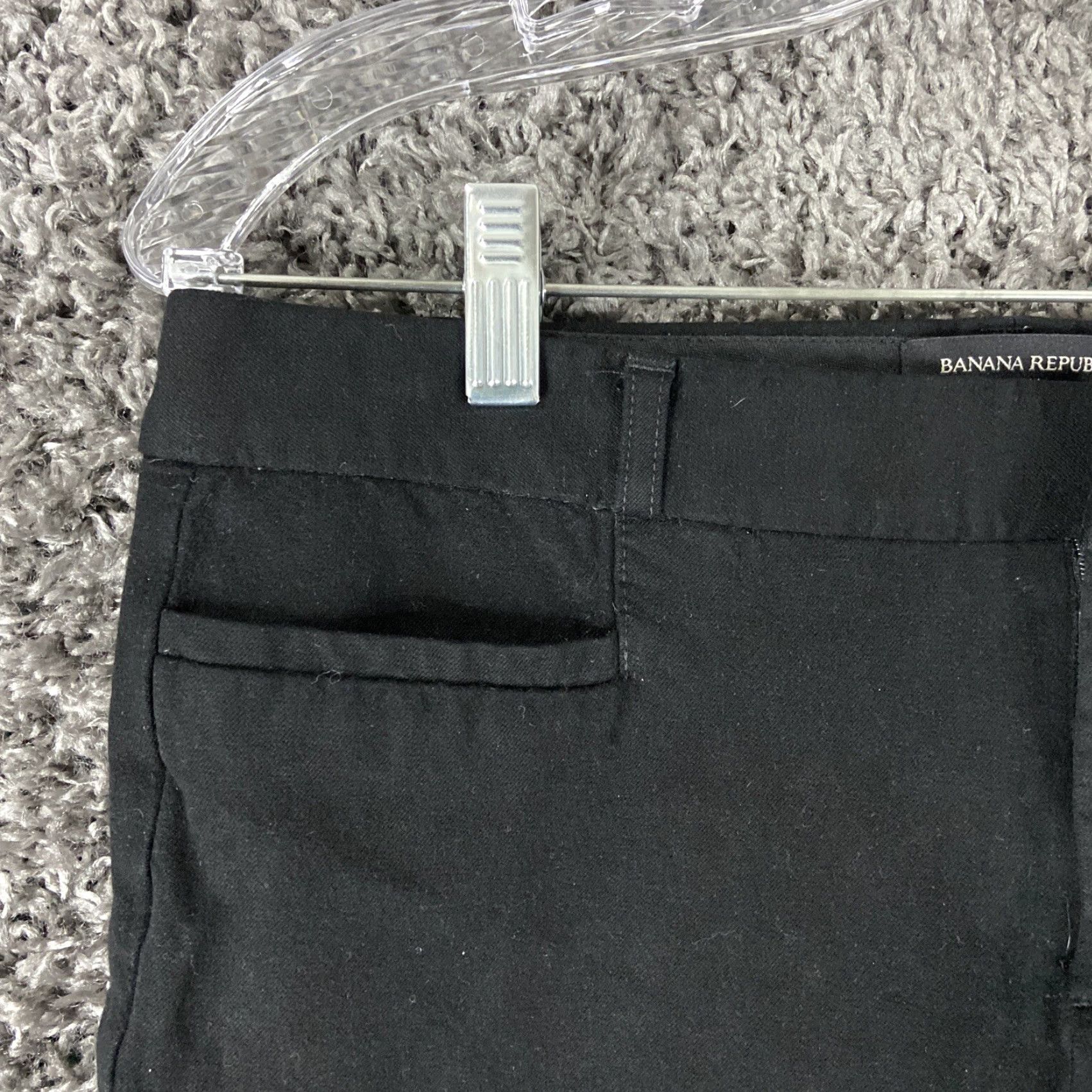Banana Republic Banana Republic Sloan Fit Black Pants Women’s 6 - Black, Pants, Women, 6, Sloan, Ankle Size 28" / US 6 / IT 42 - 3 Thumbnail