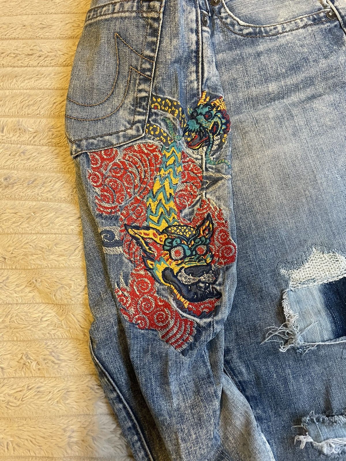 True Religion Mens True Religion Jeans Size US 32 / EU 48 - 3 Thumbnail
