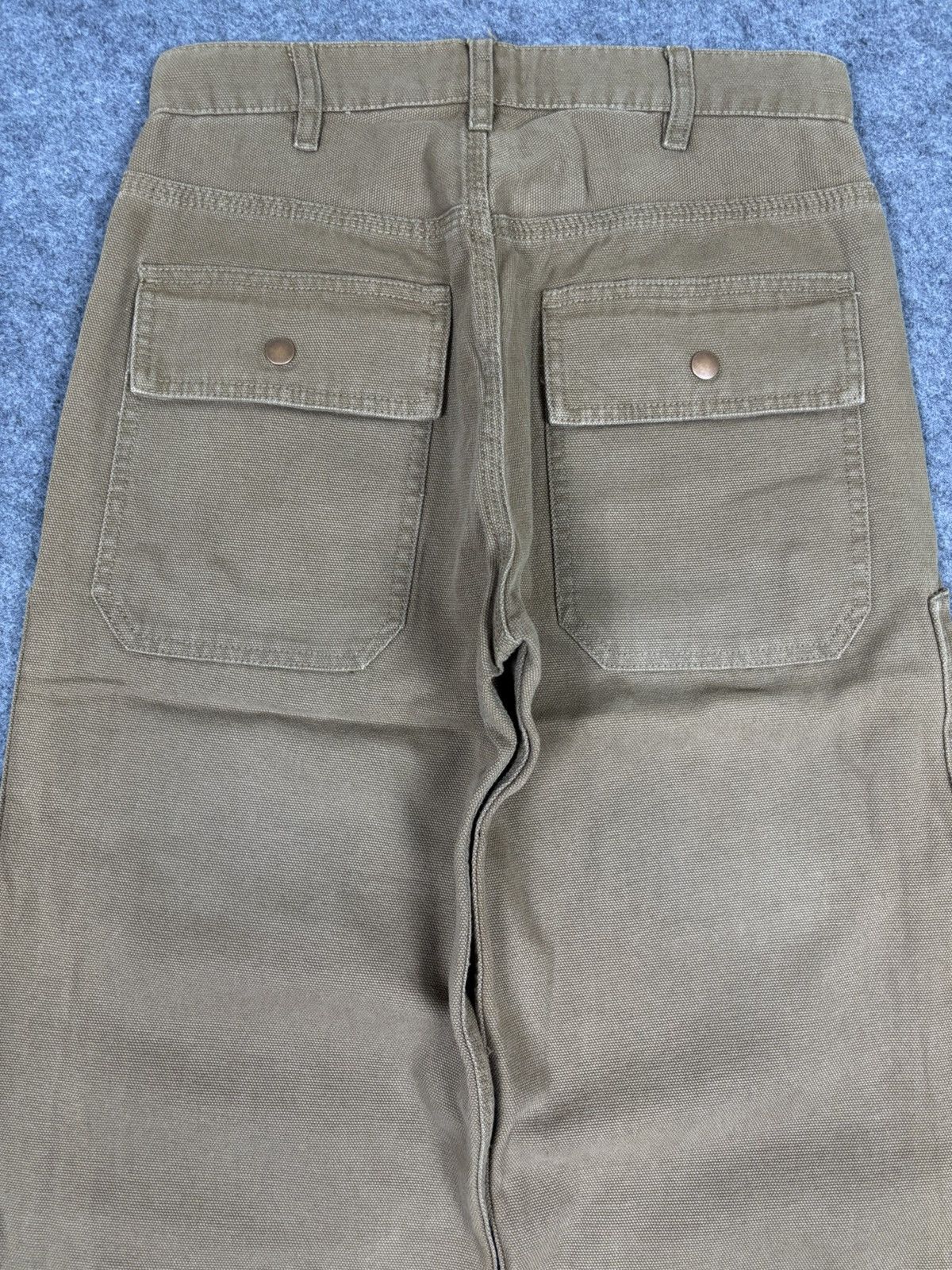 Japanese Brand AMORE PURO Dope Sick Tactical Rare Duck Canvas Pant K98 Size US 28 / EU 44 - 8 Thumbnail