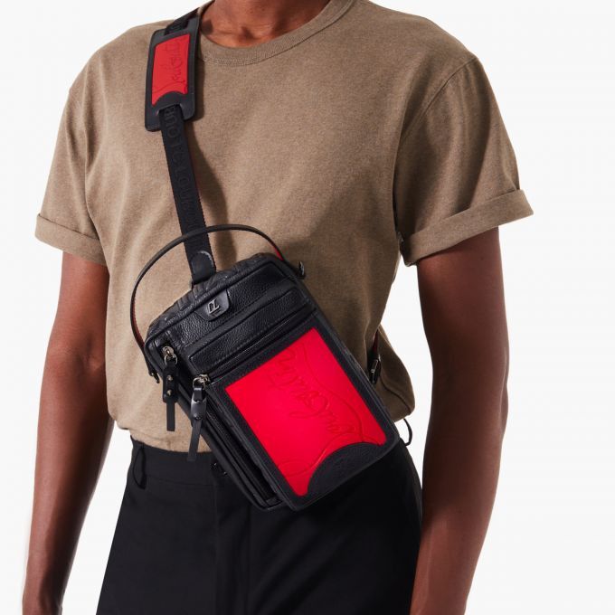 Christian Louboutin oc11z0225 Size: OS/Loubideal Bag in Black Size ONE SIZE - 7 Thumbnail
