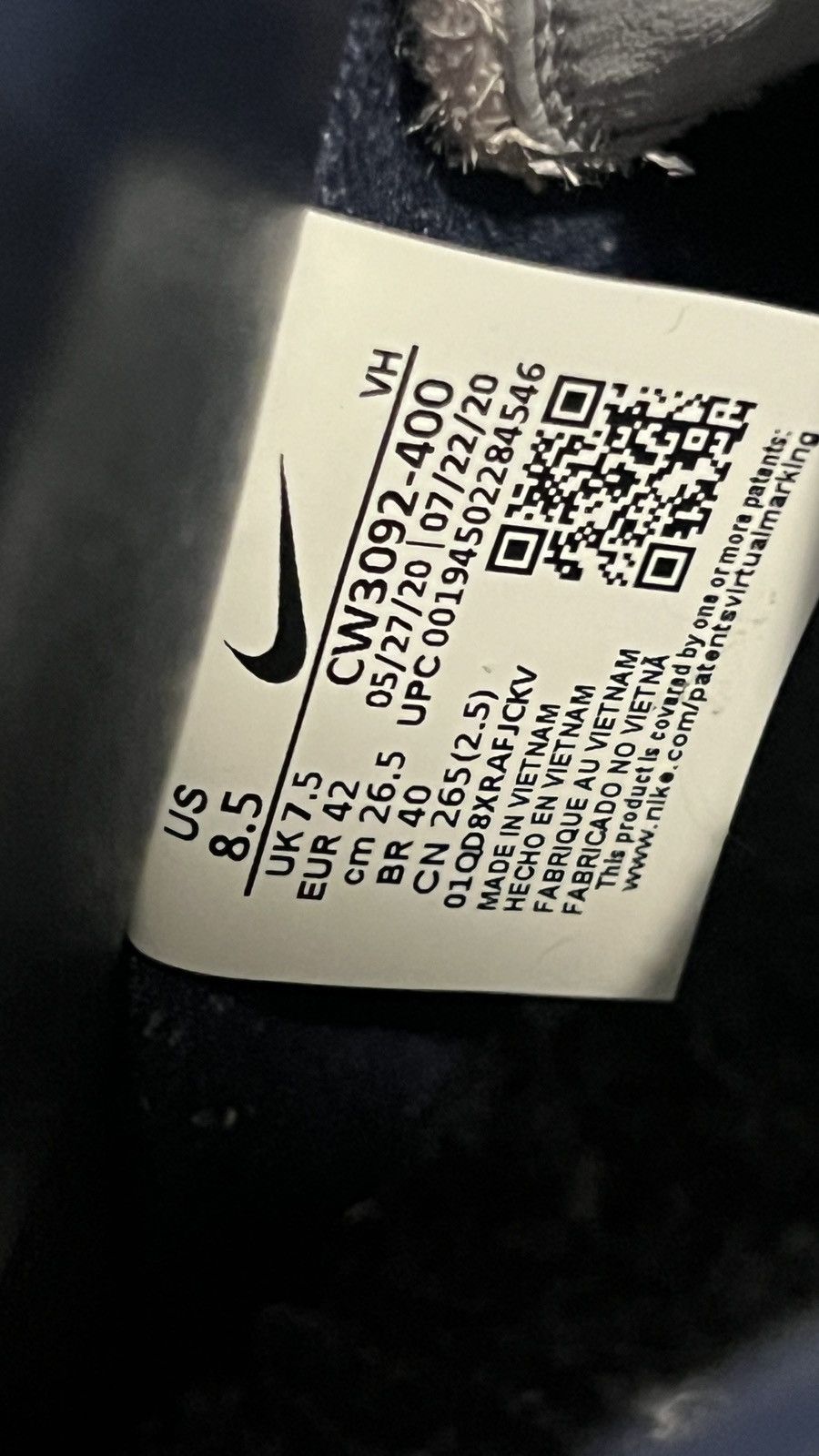 Nike × Notre Notre x Nike Dunk High “Midnight Navy” Size US 8.5 / EU 41-42 - 10 Thumbnail