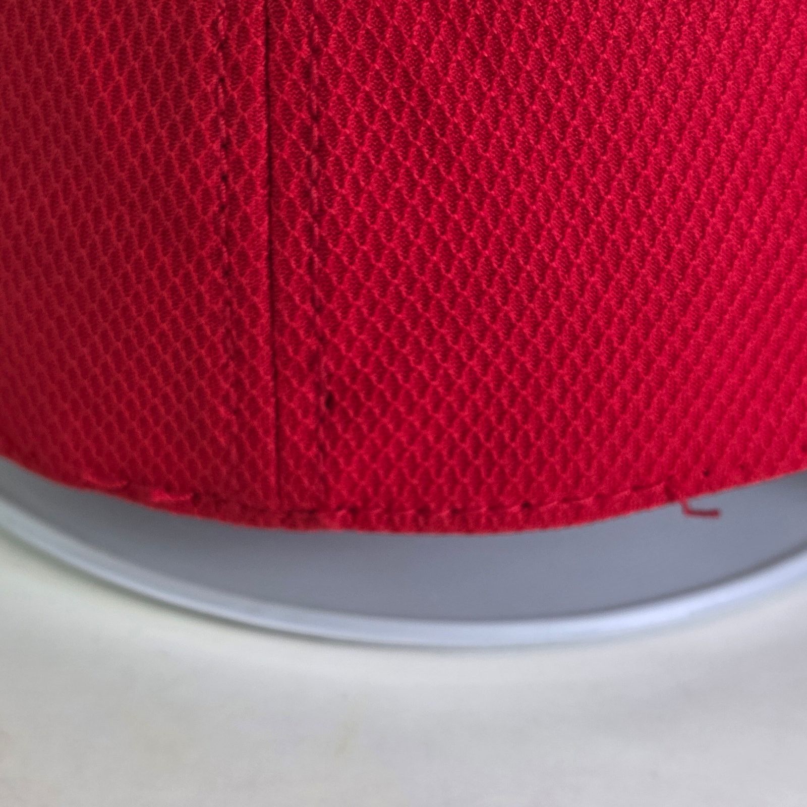 Titleist Titleist M/L Red Golf Cap A-Flex Fitted Mesh Polyester Hat Size ONE SIZE - 5 Thumbnail