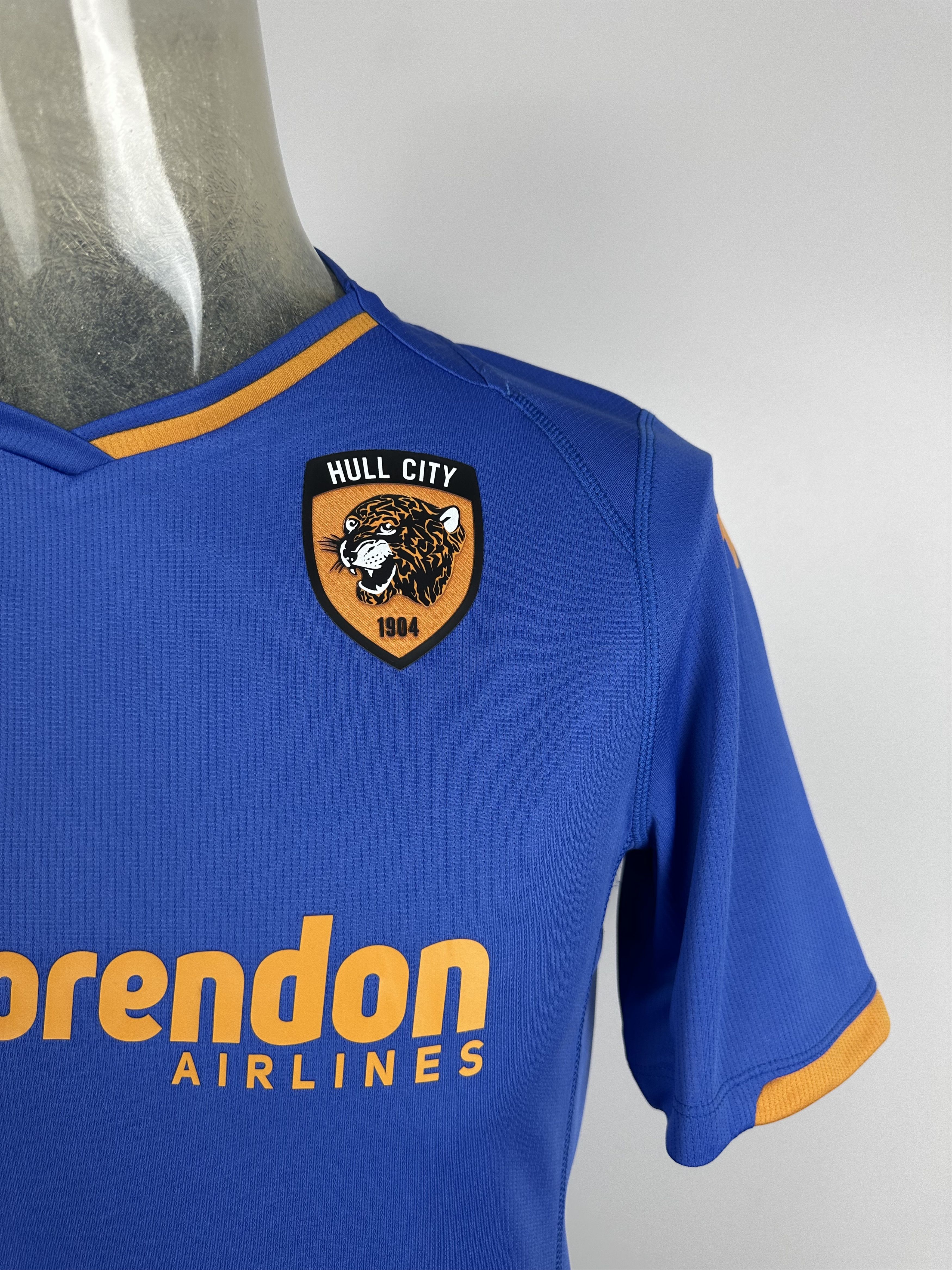 Kappa HULL CITY 2022 2023 THIRD FOOTBALL SHIRT SOCCER JERSEY KAPPA Size US S / EU 44-46 / 1 - 2 Thumbnail