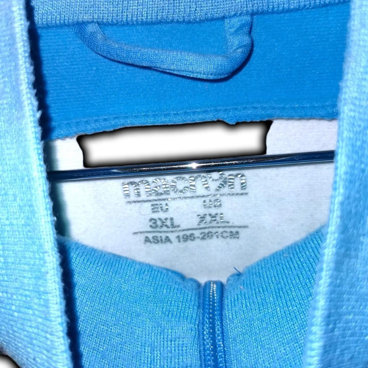 Macron SSC Napoli Italy 2009 2010 2011 Home Shirt Sweatshirt Jacket Size US XXL / EU 58 / 5 - 4 Thumbnail