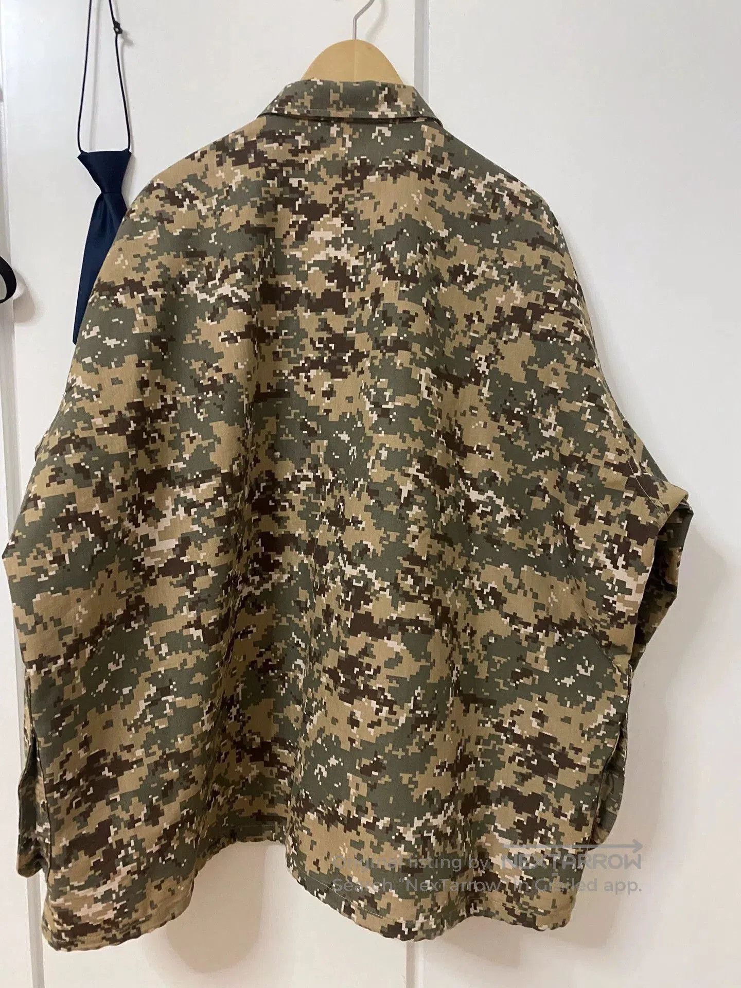 Beams Plus camo military style oversized jacket. Size US L / EU 52-54 / 3 - 9 Thumbnail
