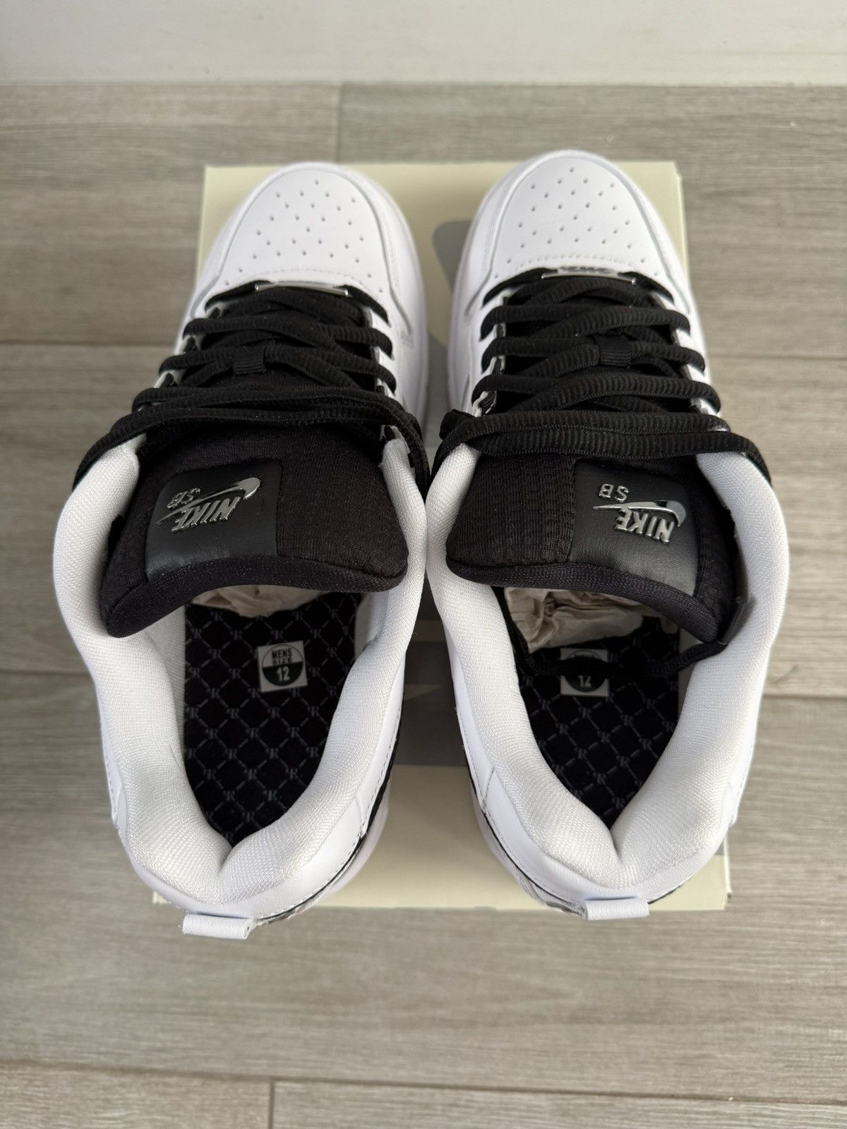 Nike Nike SB Zoom Air Paul Rodriguez 1 White Black Clear Size 12 Size US 12 / EU 45 - 8 Thumbnail