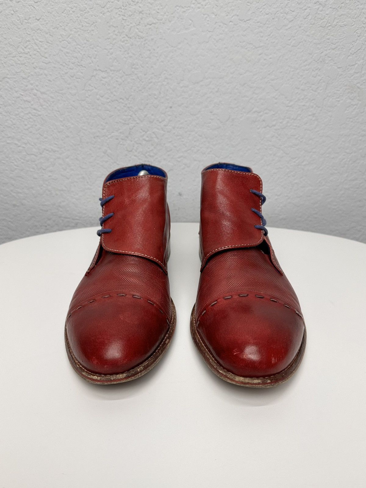 A.S.98 Vintage Leather Ankle Boots As 98 GOA AS 98 Avantgarde Rare Size US 9 / EU 42 - 4 Thumbnail