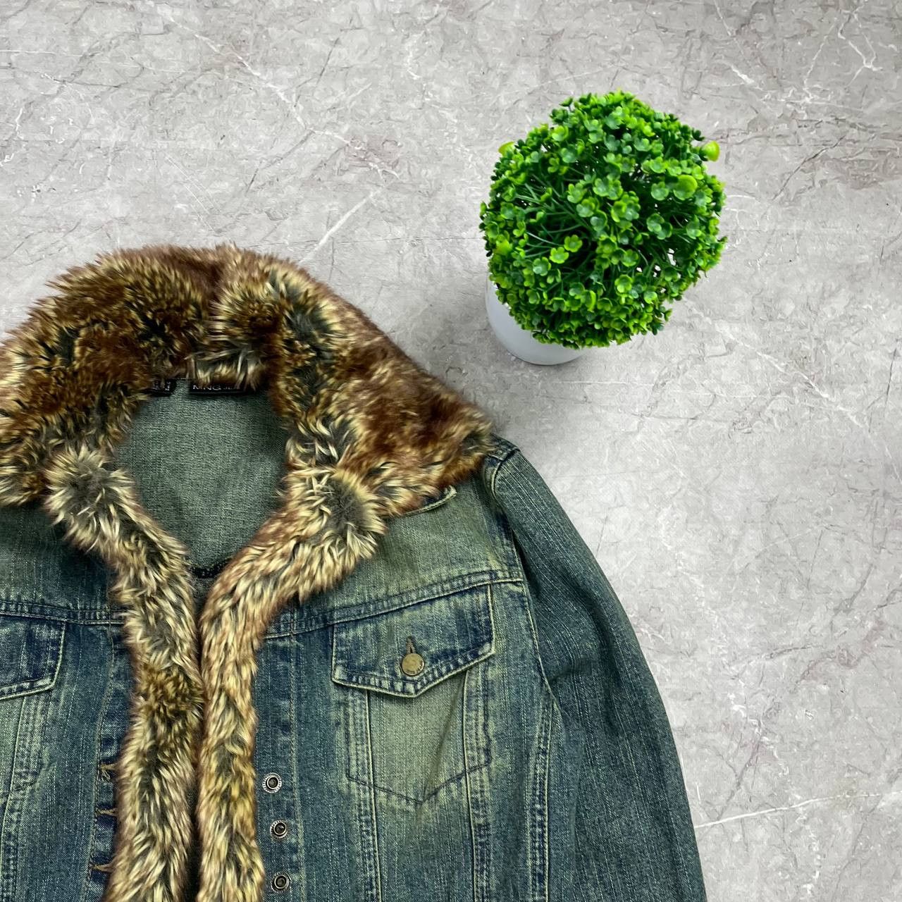 Japanese Brand Vintage Distressed If Six Was Nine Faix Fur Jacket Size S / US 4 / IT 40 - 14 Thumbnail