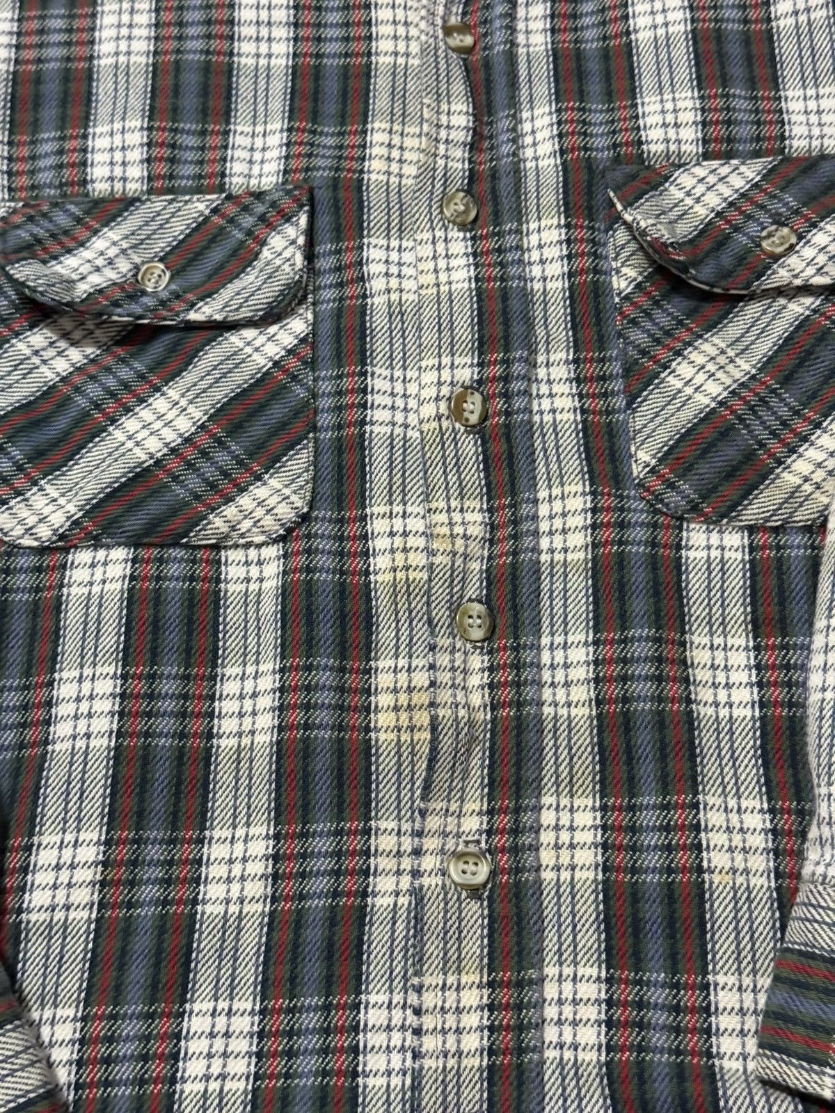 Vintage VINTAGE 90s Five Brother Flannel Shirt Size US M / EU 48-50 / 2 - 8 Thumbnail