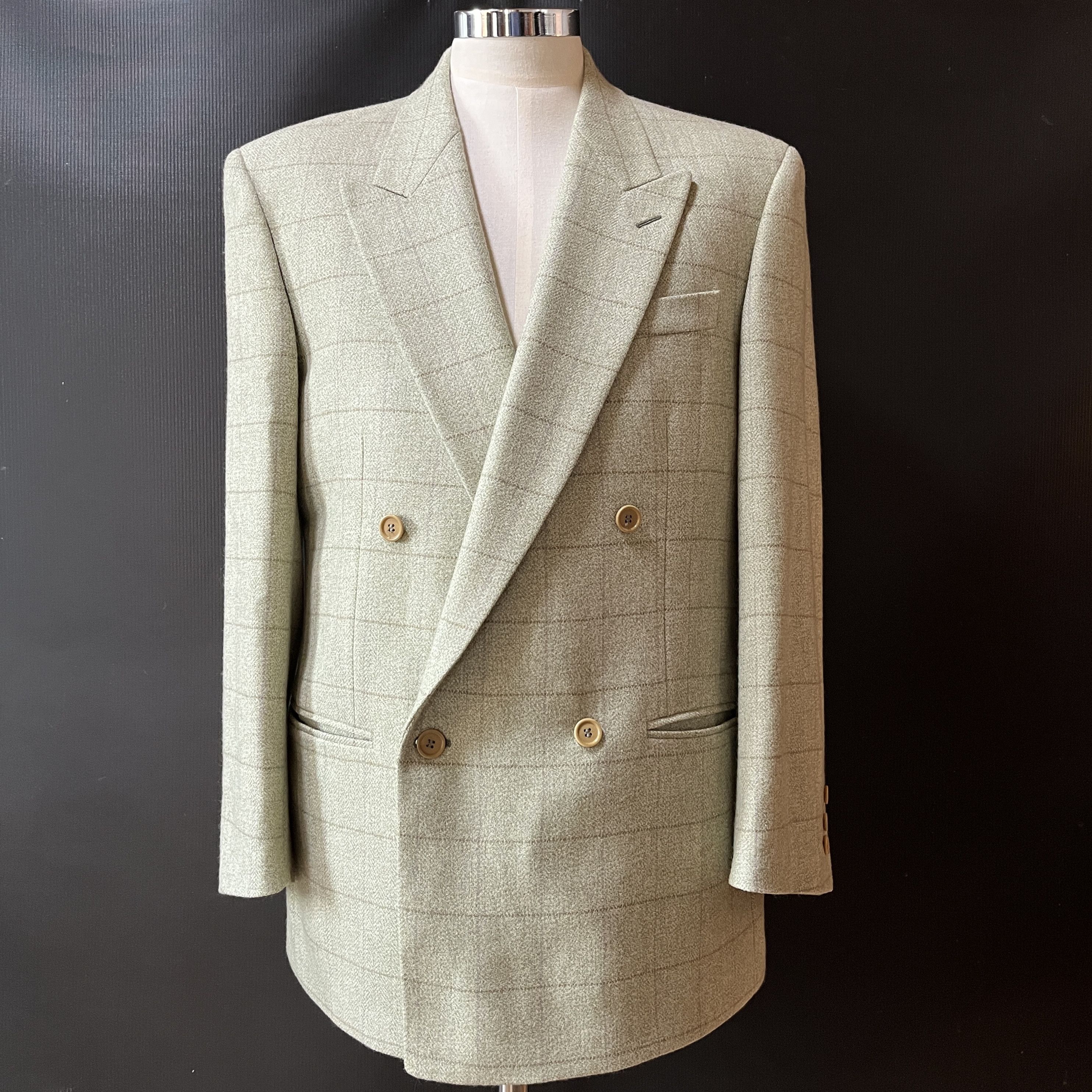 Missoni Missoni Uomo Cashmere Wool Tweed Double Jacket Italy IT48 Size 48R - 2 Thumbnail