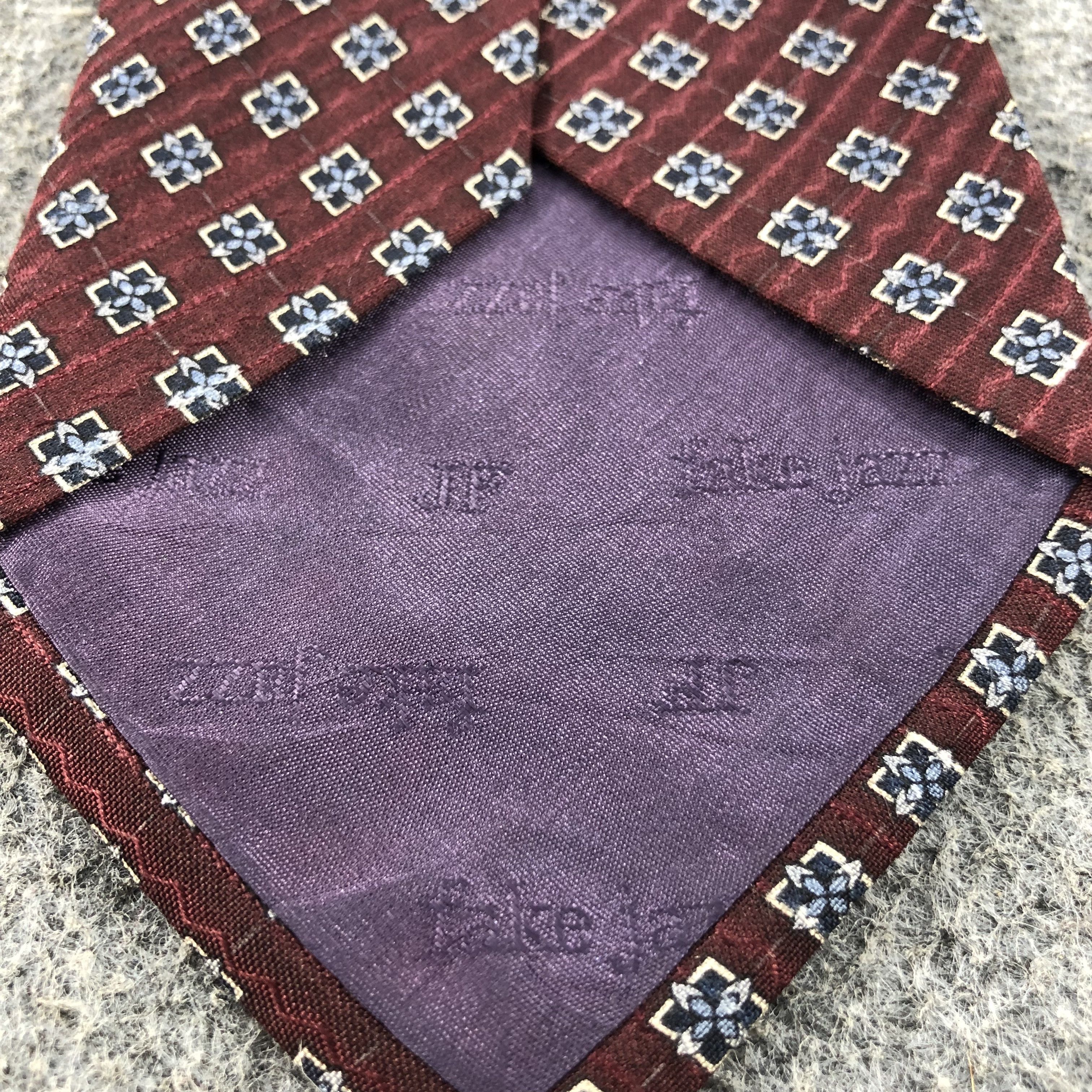 Vintage Fake Jazz London Silk Neck Ties Bowtie Cravat T48 Size ONE SIZE - 4 Thumbnail