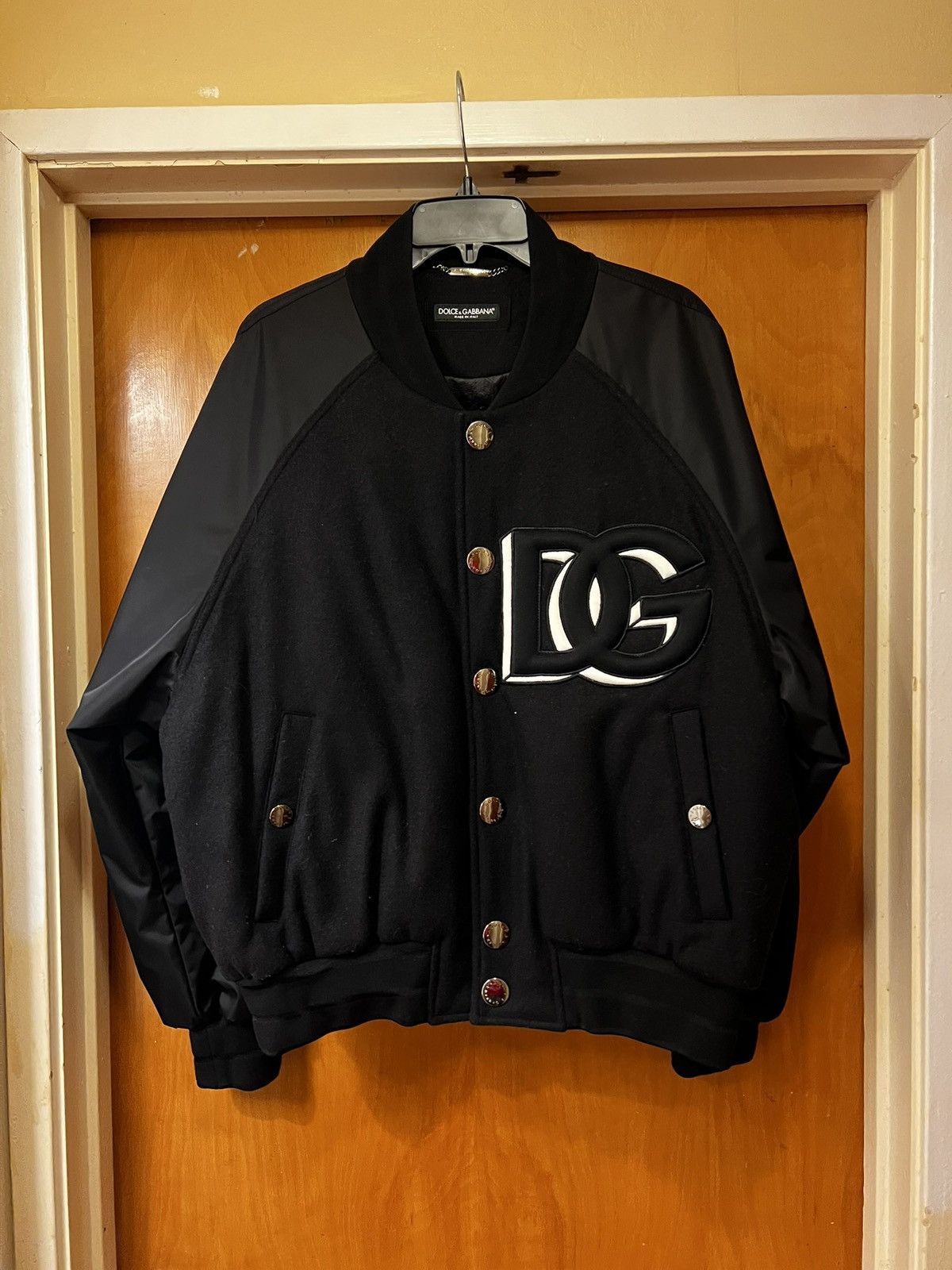 Dolce & Gabbana Dolce. & Gabbana jacket / bomber puff print Size US L / EU 52-54 / 3 - 1 Thumbnail
