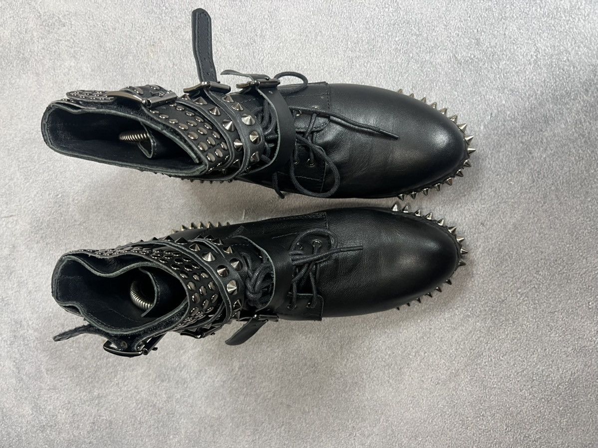 Yves Saint Laurent YvesSaintLaurent Luxury Biker Leather hype archival shoes Size US 7.5 / IT 37.5 - 5 Thumbnail