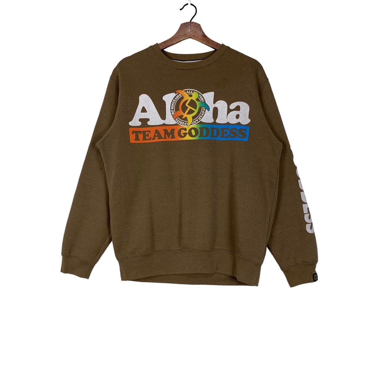 Japanese Brand × Vintage Vintage Surf Aloha Hawaiian Sweatshirt Big Logo Size US M / EU 48-50 / 2 - 7 Thumbnail