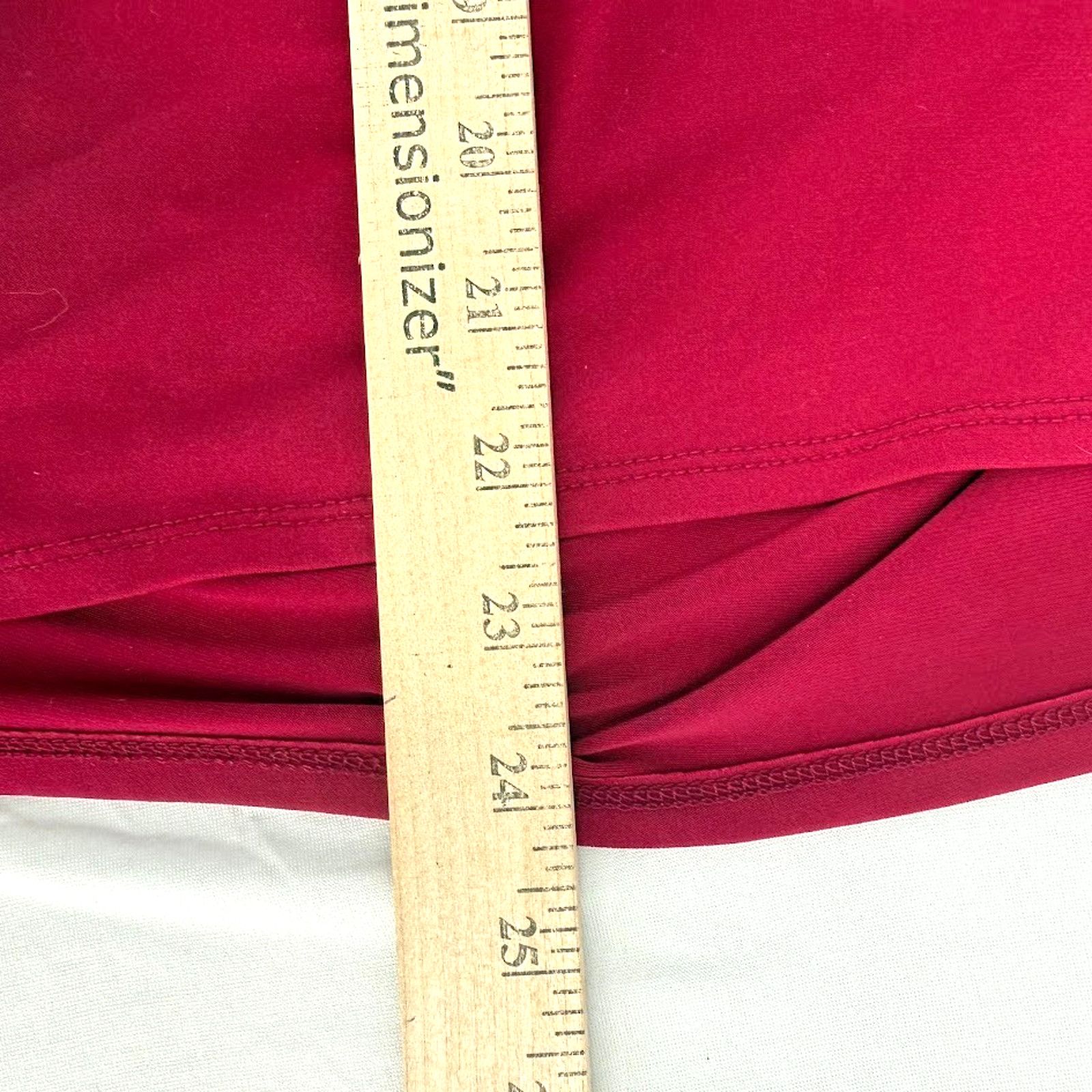 & Other Stories Red draped blouse ruched sides medium Size M / US 6-8 / IT 42-44 - 10 Thumbnail