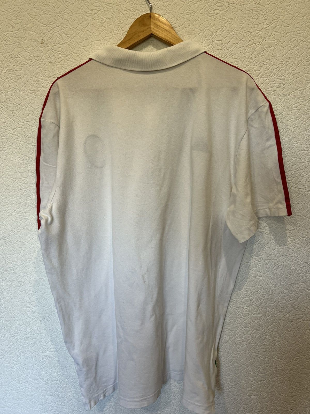 Adidas Adidas AC Milan White Polo Shirt Mens Football Soccer Size US XXL / EU 58 / 5 - 6 Thumbnail