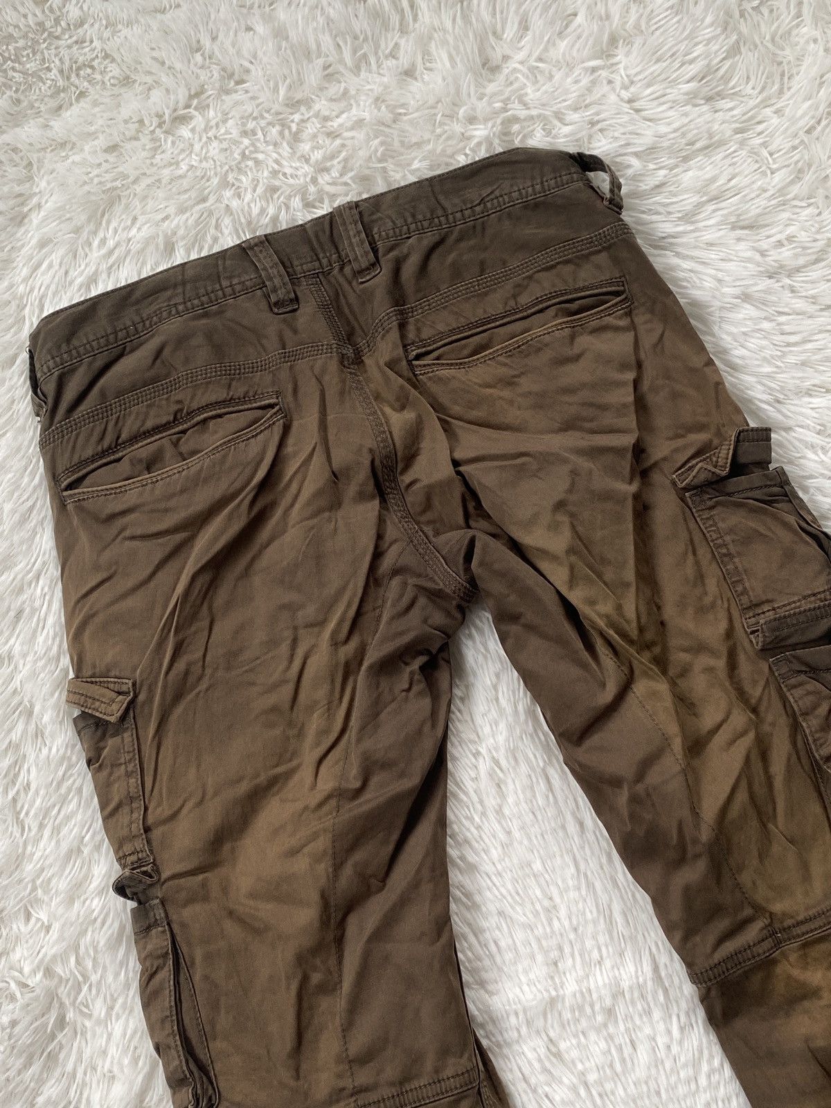 Japanese Brand 🔥BINDING OFFER NOW🔥Hideaways Nicole Cargo pant multipocket Size 31" - 14 Thumbnail