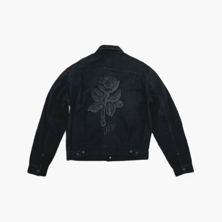 Dior Dior Dior Black Denim Jacket for Men 0079-2507 Size US L / EU 52-54 / 3 - 2 Thumbnail