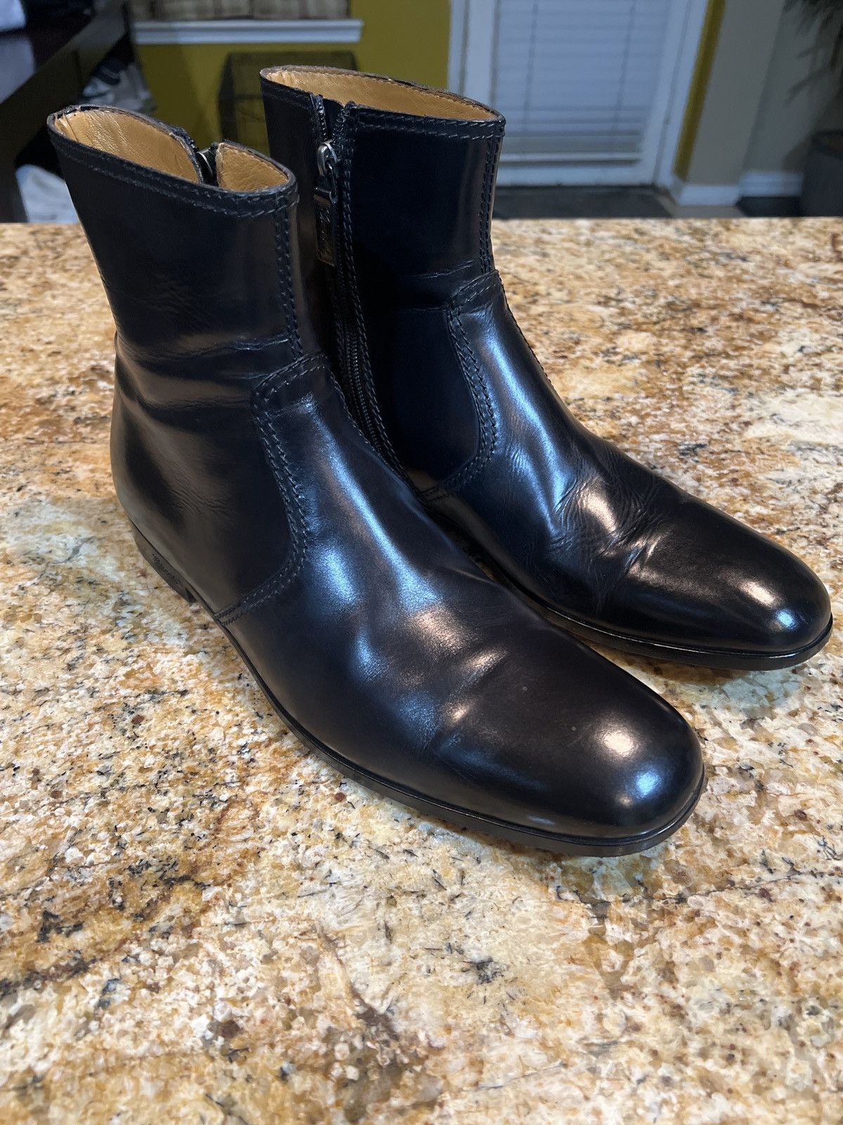 Gucci Gucci Mens Leather Boots Size US 10 / EU 43 - 3 Thumbnail