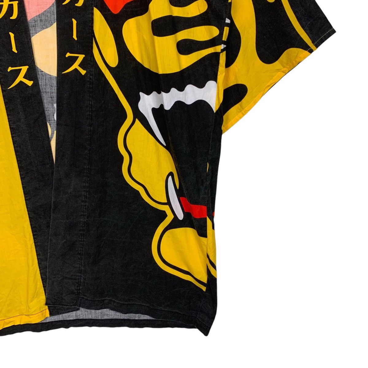 Japanese Brand HANSHIN TIGERS Baseball Modern Kimono Jacket #1732-C77 Size US L / EU 52-54 / 3 - 4 Thumbnail