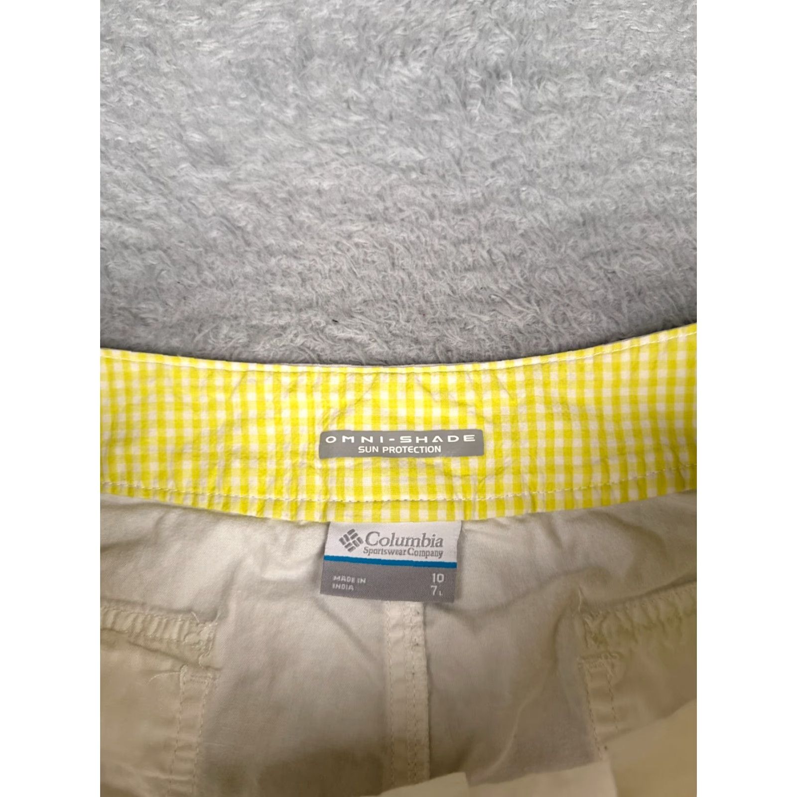 Vintage VINTAGE Columbia Chino Shorts Women 10 White Omni-Shade UV PFG Fishing 32x7 Regular Fit Size 32" / US 10 / IT 46 - 7 Thumbnail