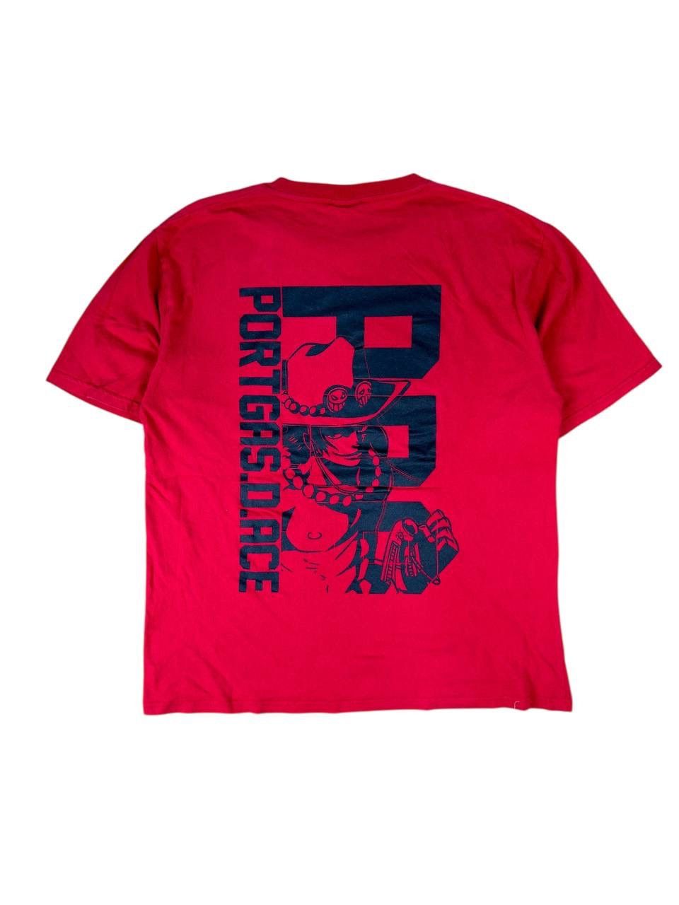 Anime Vintage Portgas D Ace One Piece Character tee Size US XL / EU 56 / 4 - 1 Thumbnail