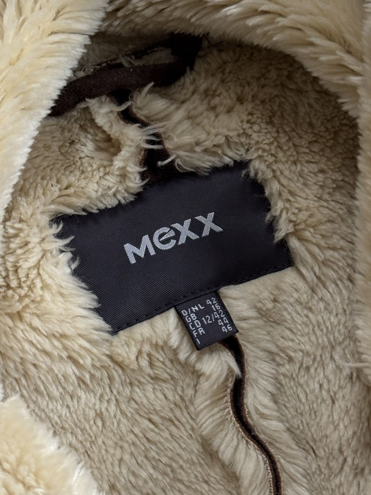 Mexx MEXX I46/FR44 lined leather brown jacket coat miss sixty LGB Size L / US 10 / IT 46 - 6 Thumbnail