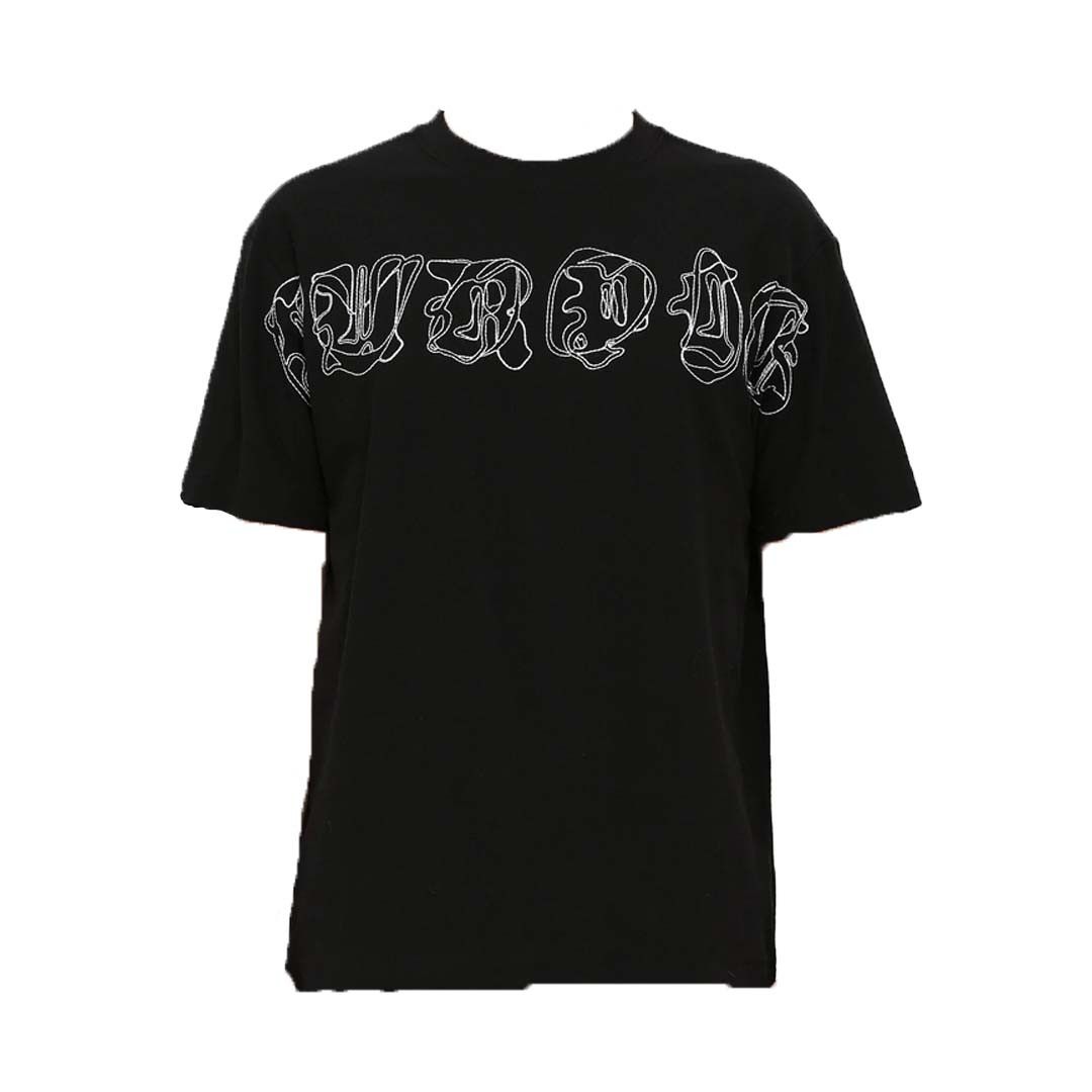 Purple Brand Textured Jersey Tee Black Size US XL / EU 56 / 4 - 1 Thumbnail