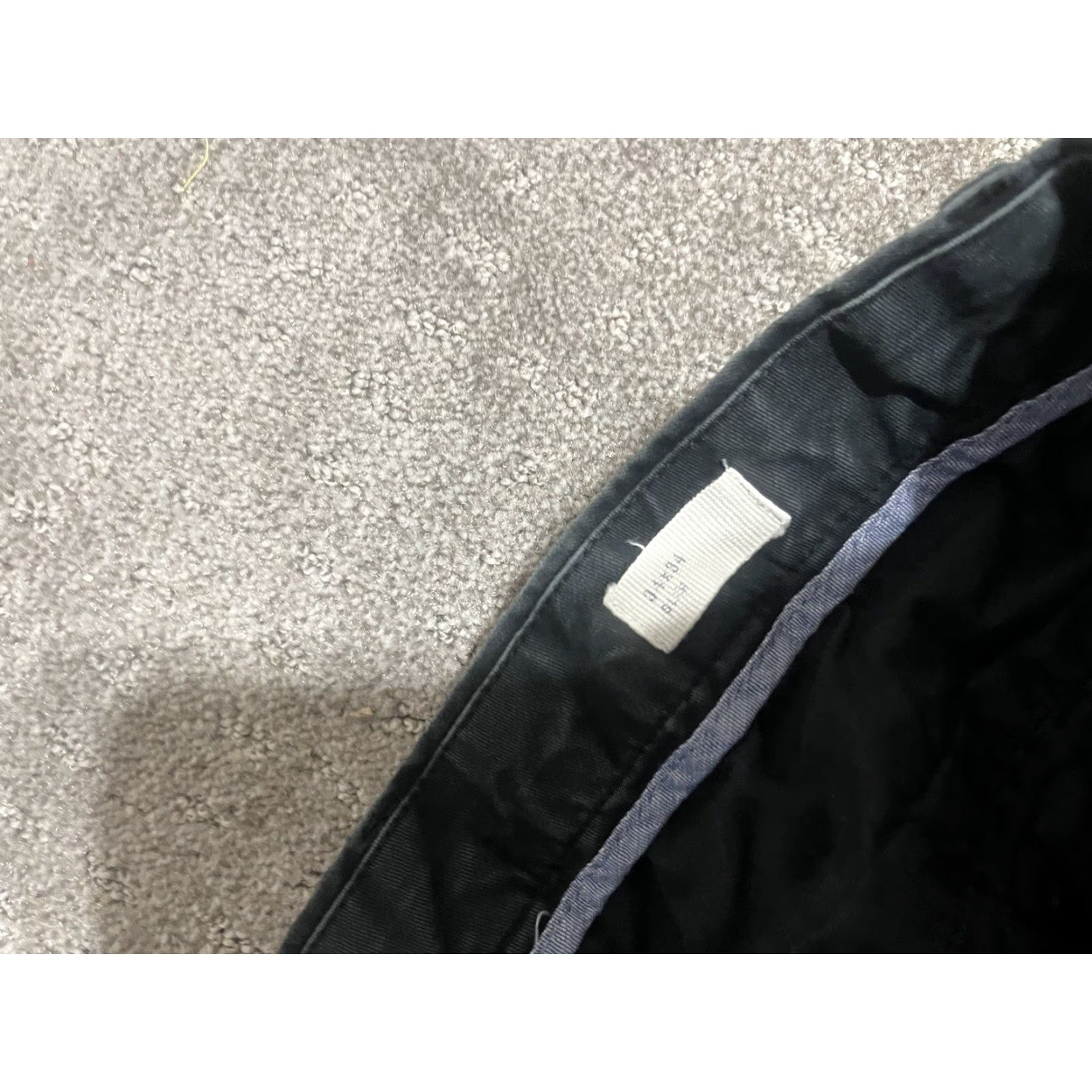 Gap VINTAGE? No — Gap Men's Chino Pants Slim 34x34 Black Cotton Flat Front Canvas Casual Pants 34 Inseam Slim Fit Mens Size US 34 / EU 50 - 5 Thumbnail