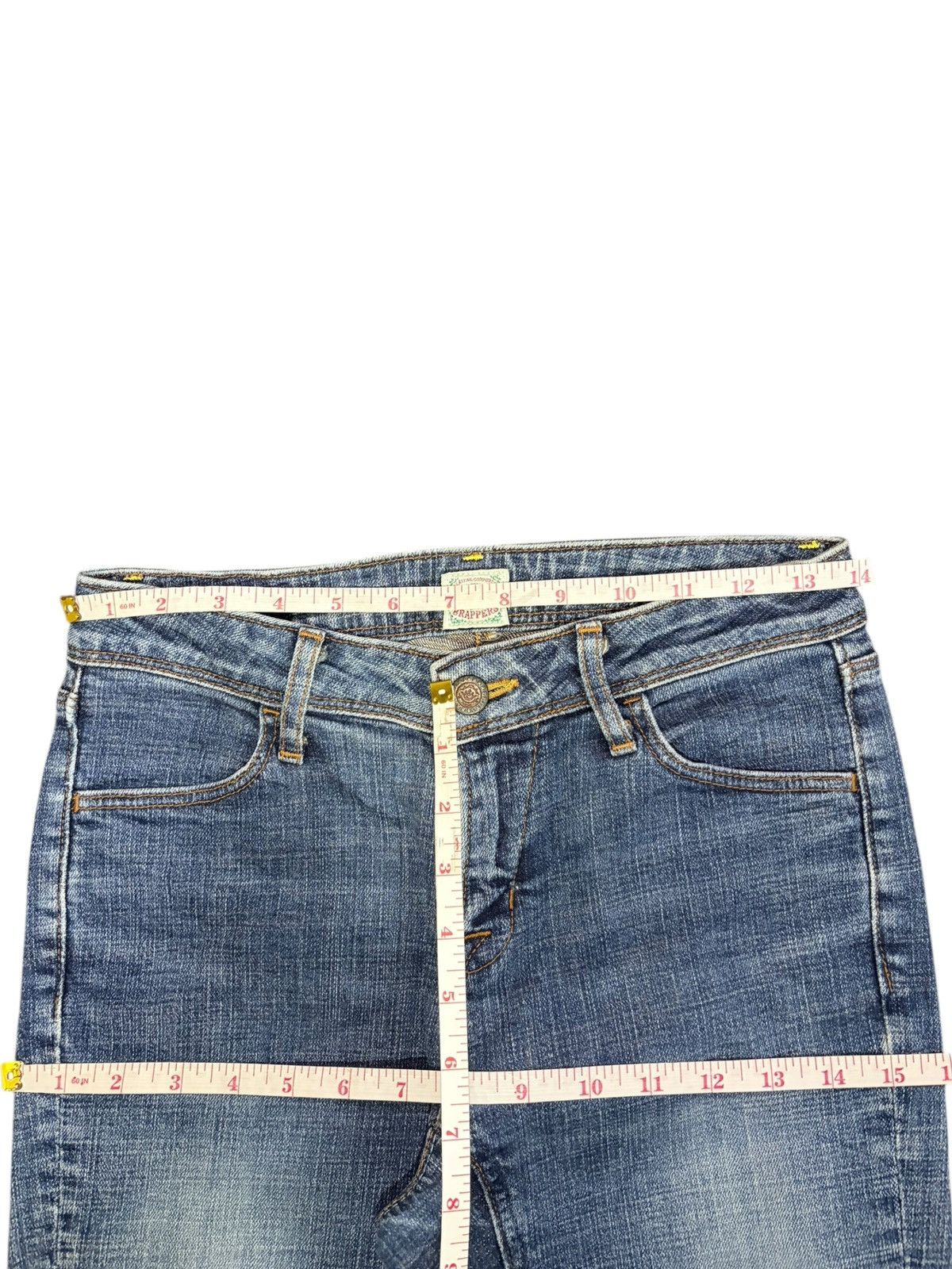 Diesel Vintage Japanese Brand Mud Wash Distress Flare Jeans Size 28" / US 6 / IT 42 - 6 Thumbnail