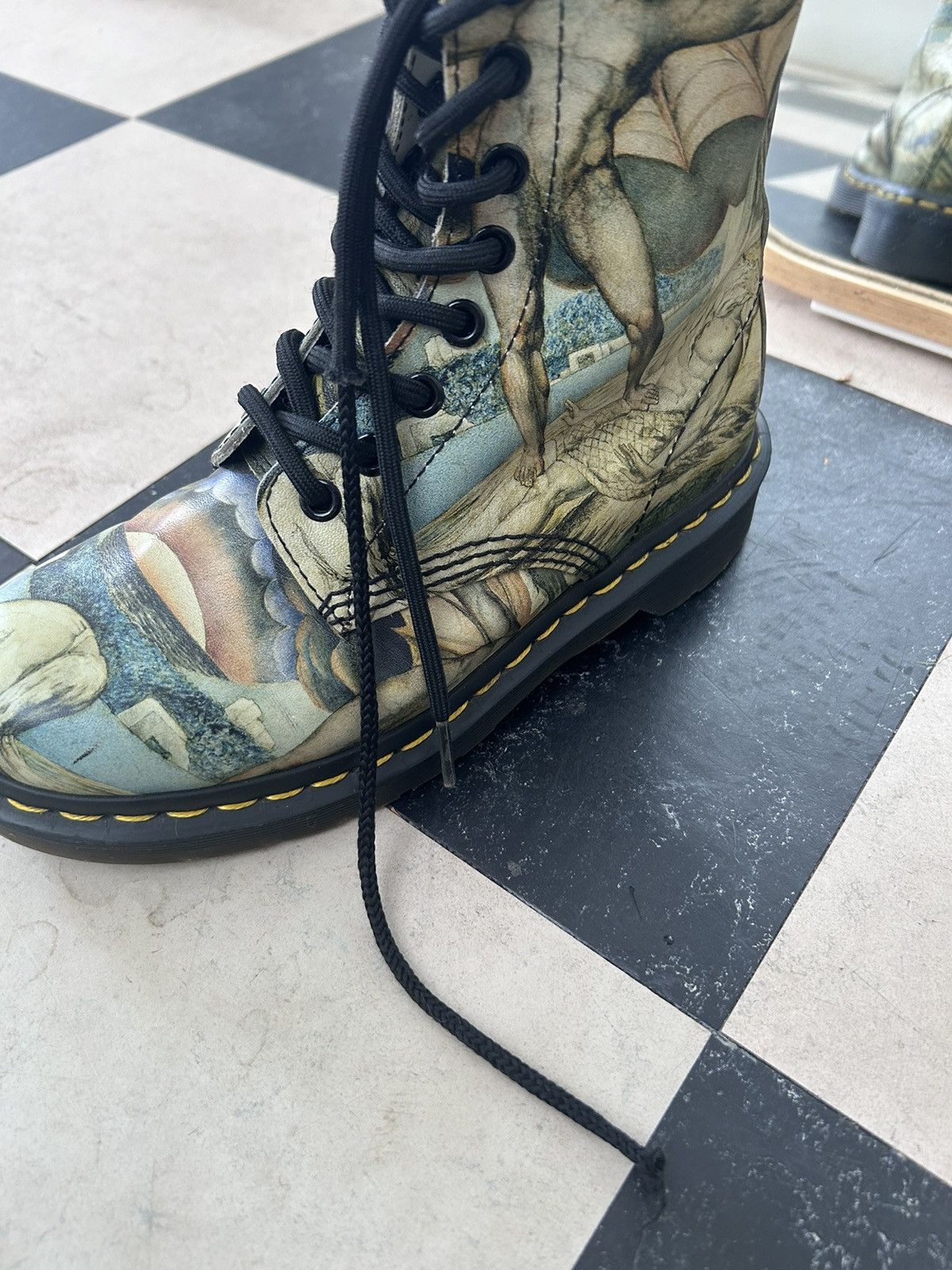 Dr. Martens Rare Doc Martens William Blake Size US 7 / IT 37 - 5 Thumbnail
