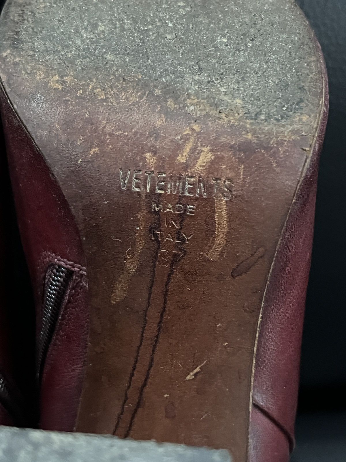 Vetements Vetements by Demna Warning Light Heeled Pumps Size US 7 / IT 37 - 21 Thumbnail