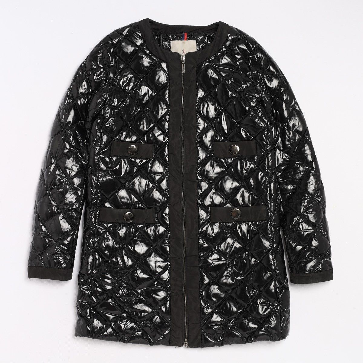 Moncler Moncler Baiel Coat Jacket Quilted Black Polyamide Nylon Size S / US 4 / IT 40 - 3 Thumbnail